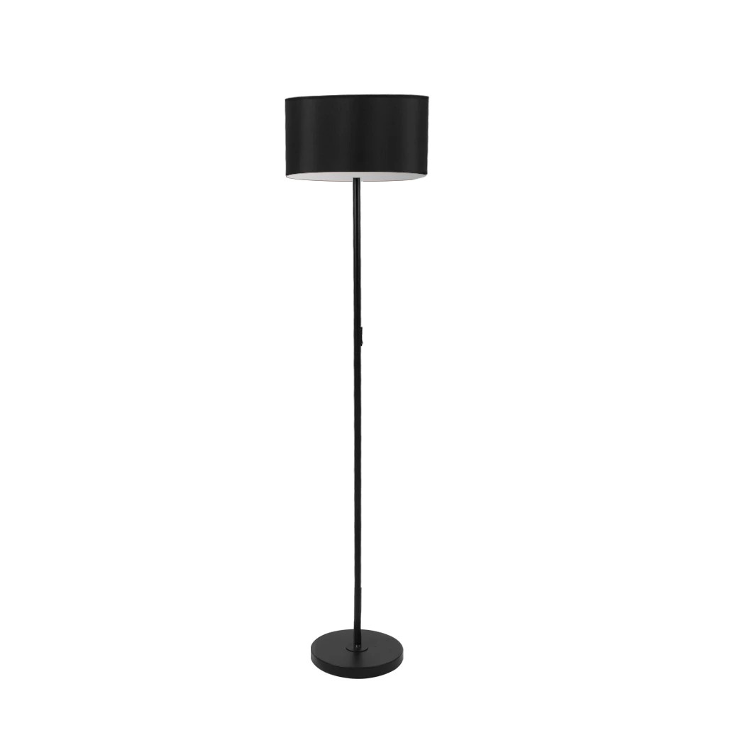 1 Emitto 1.5M Stand Light in Black Stand and Black Lampshade, 1 of 6