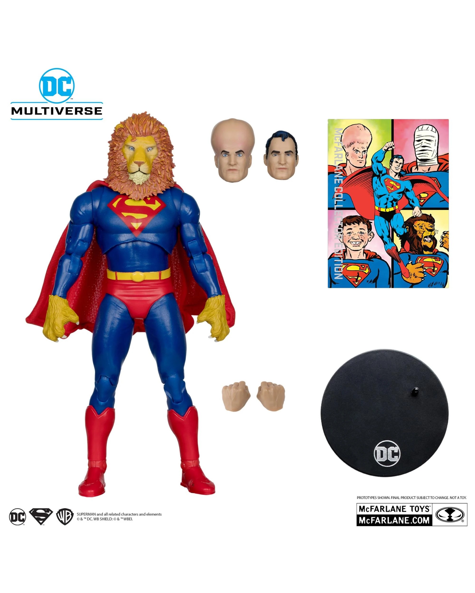 2 DC Multiverse Collector Edition #39 Superman Strange Lives of Superman 7 inch Action Figure, 2 of 10
