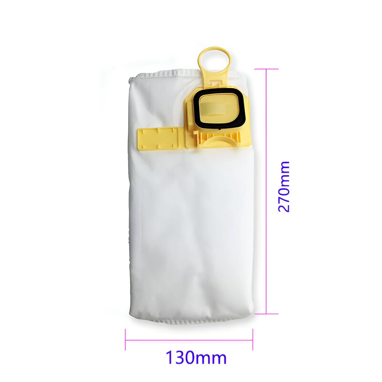 2 Hygieia 12 Vacuum Bags For Vorwerk Kobold - Yellow, 2 of 3