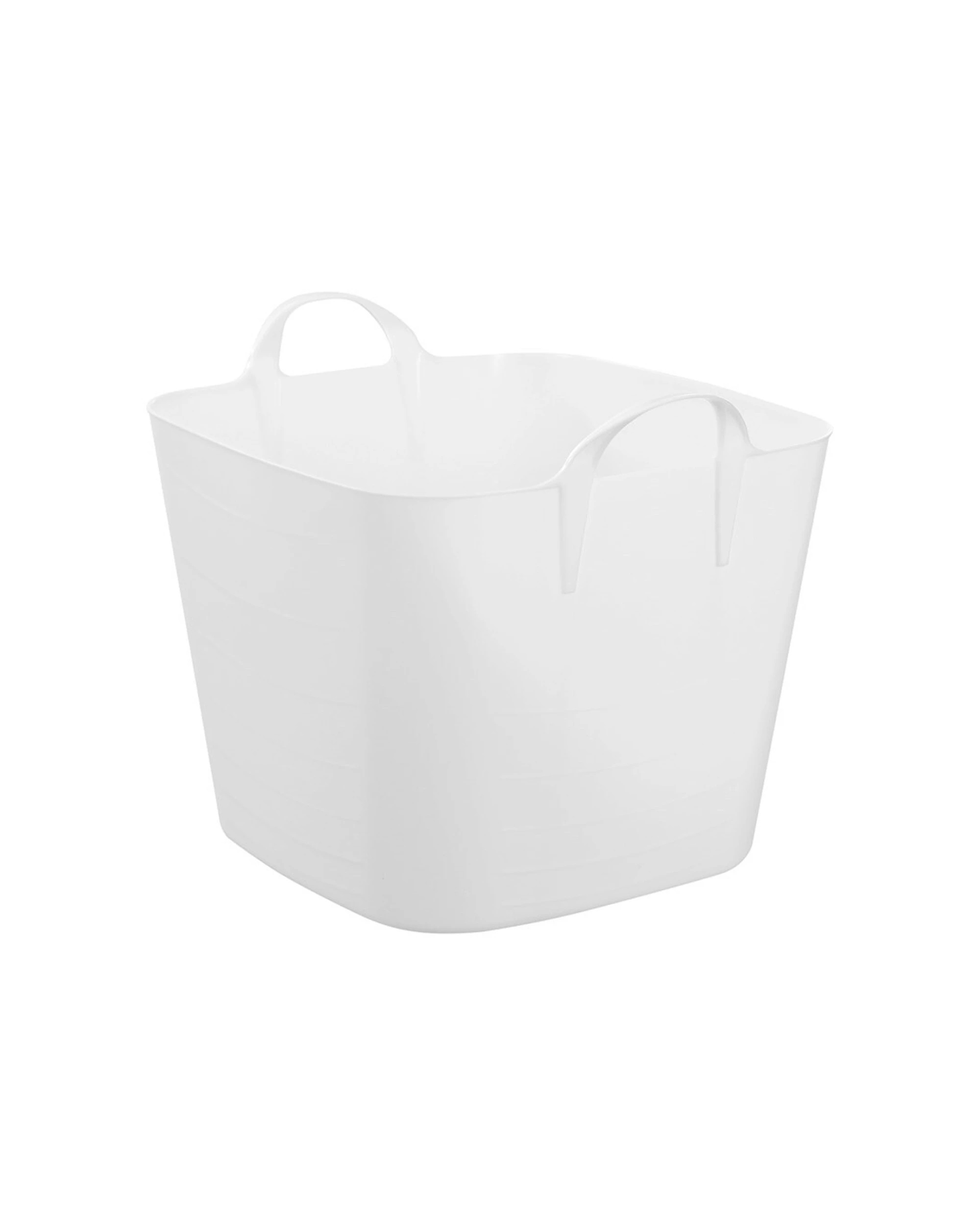 4 Boxsweden Square Flexible Tub 40l Storage Home Organiser With Handle - Assorted, 4 of 9