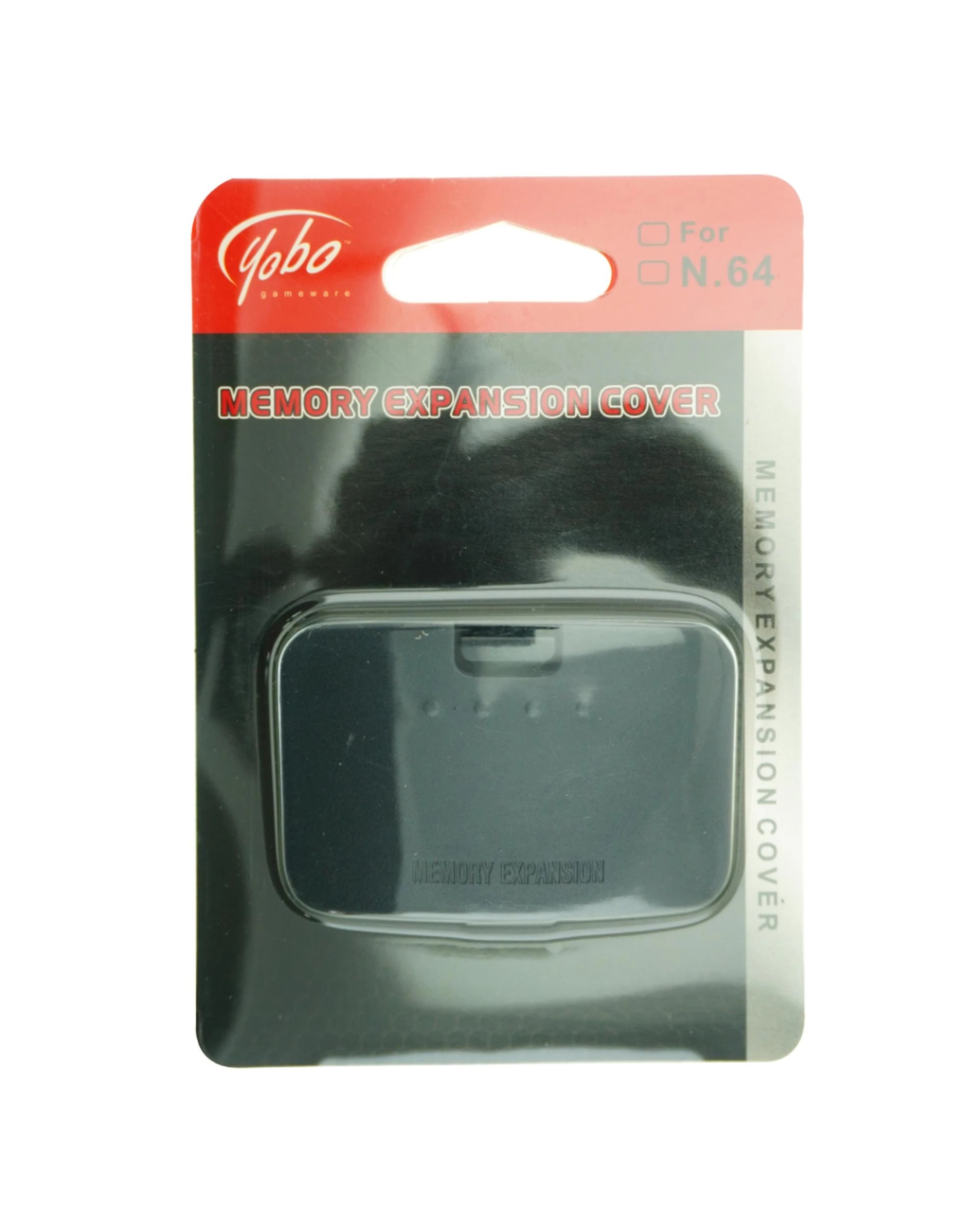 1 Yobo N64 Memory Expansion Cover - Black, 1 of 2