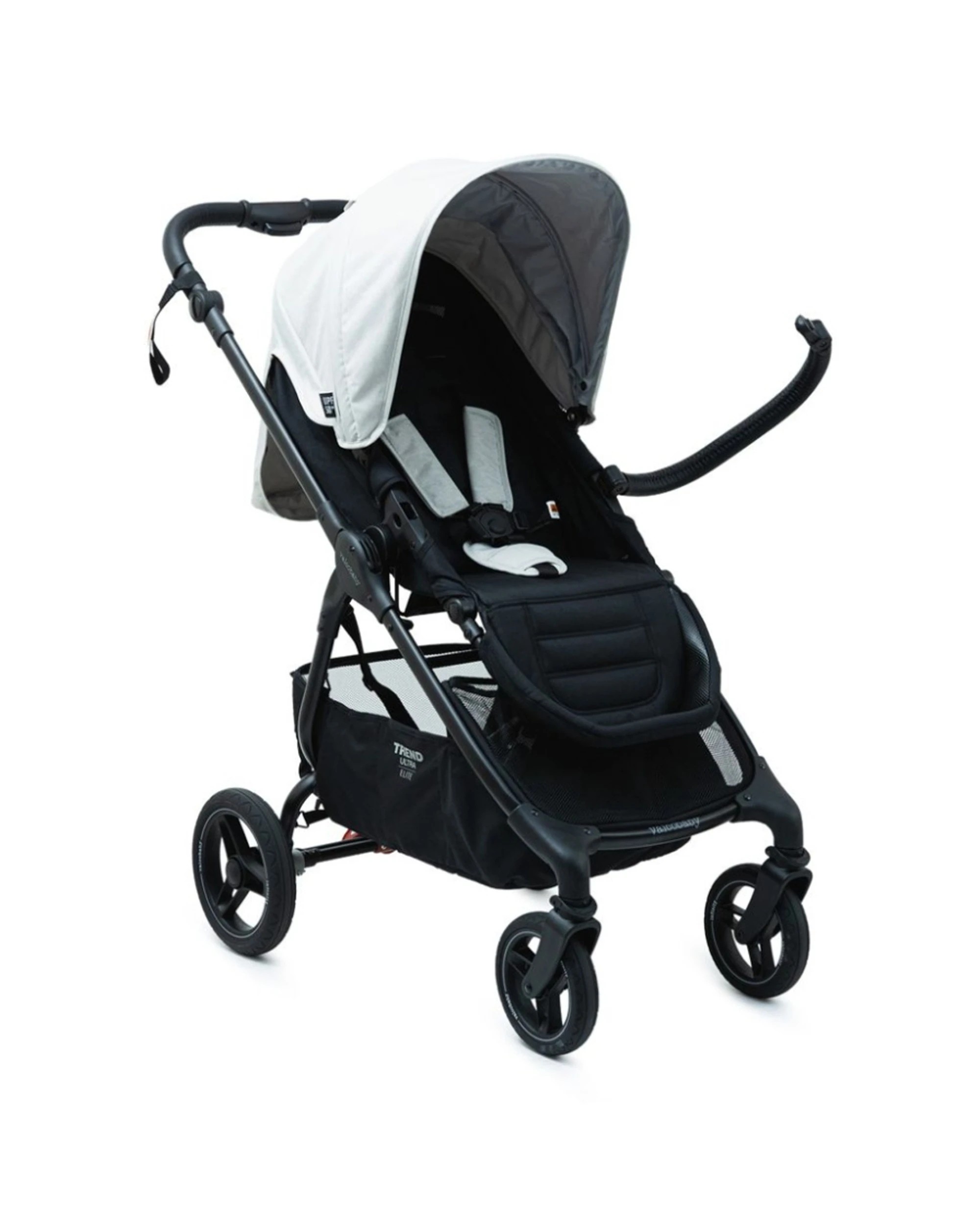 7 Valcobaby Trend Ultra Elite Stroller Pram Reversible One-Hand Fold Infinity - Grey, 7 of 9