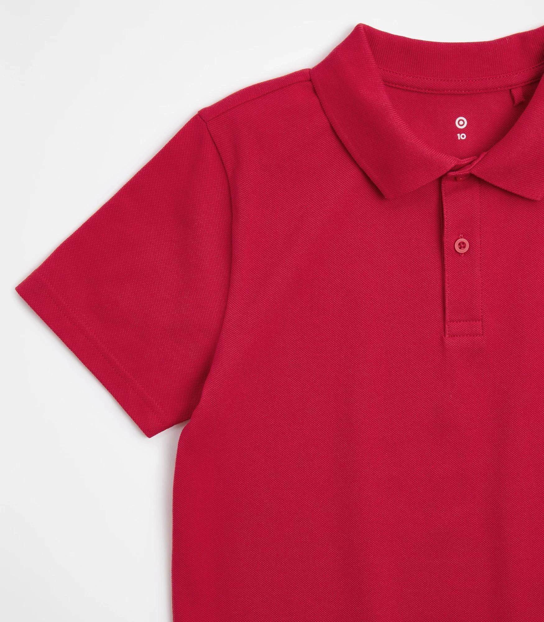 2 Target School Polo T-shirt RED, 2 of 7