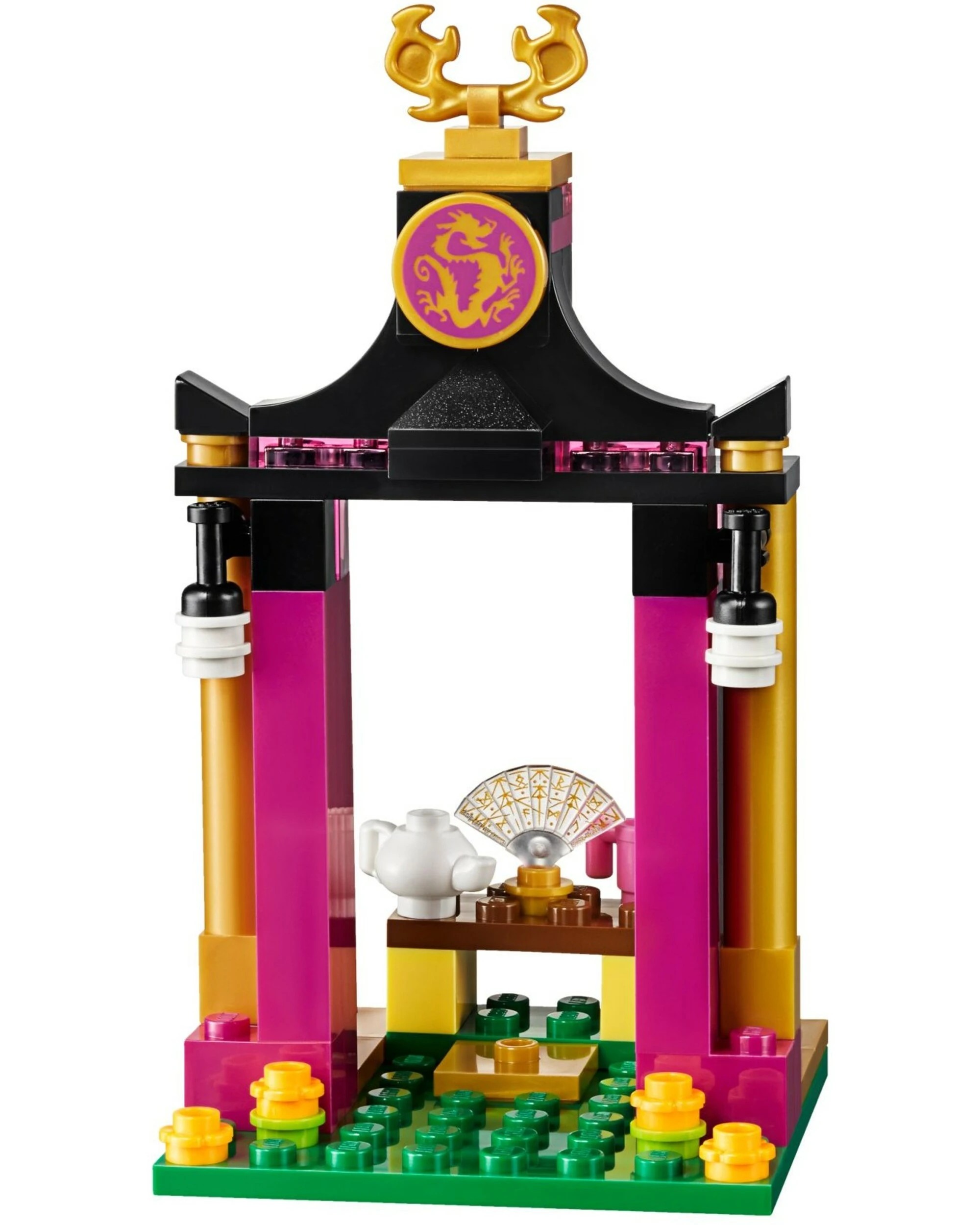 3 LEGO 41151 Mulan's Training Day: Temple, Khan & Accessories, 3 of 5