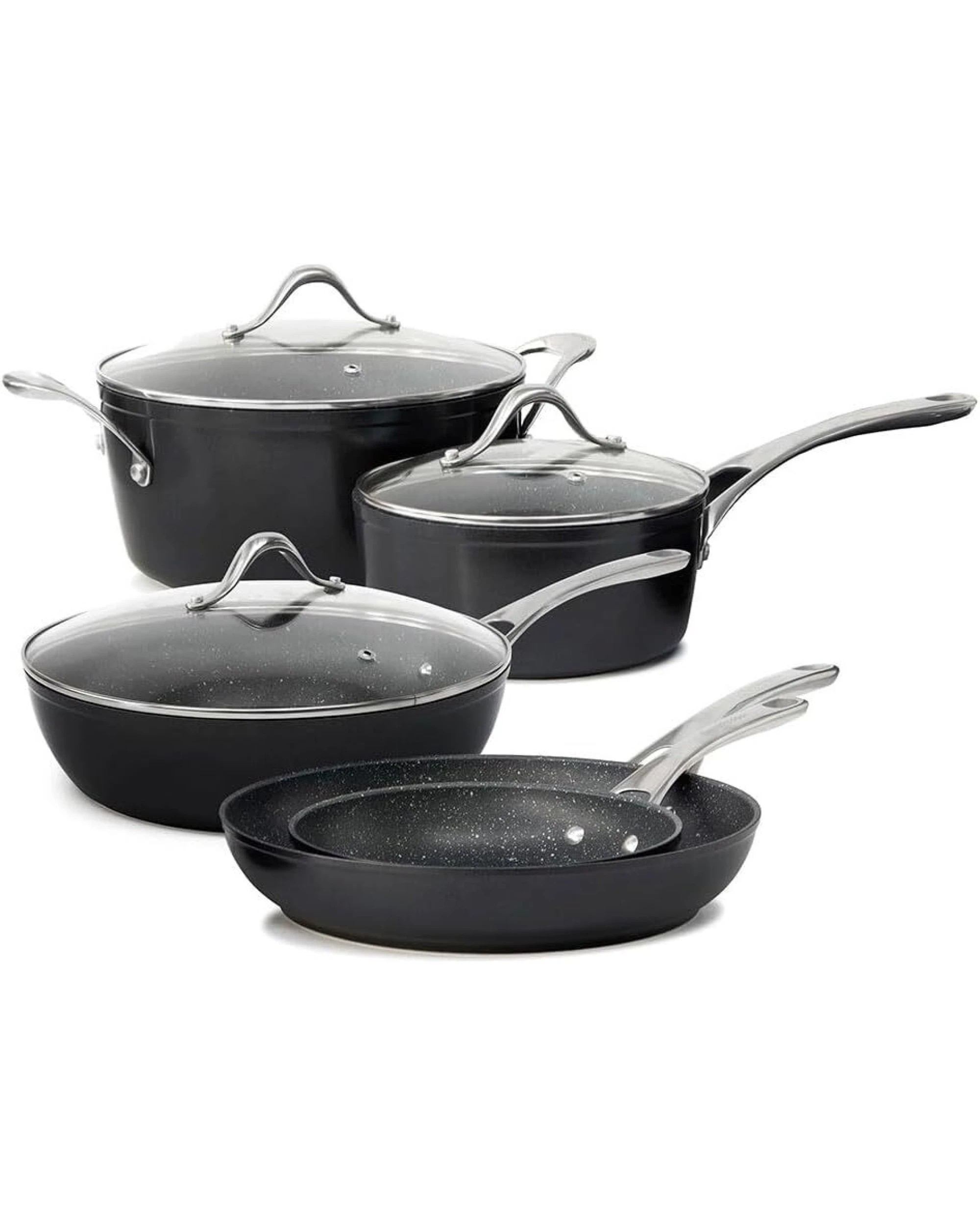 1 salt&pepper Tan-ium Cookware Set 5 Piece Cookware Set, 1 of 7