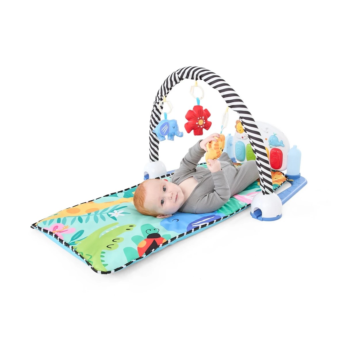 1 Piano Play Mat & Gym, 1 of 9