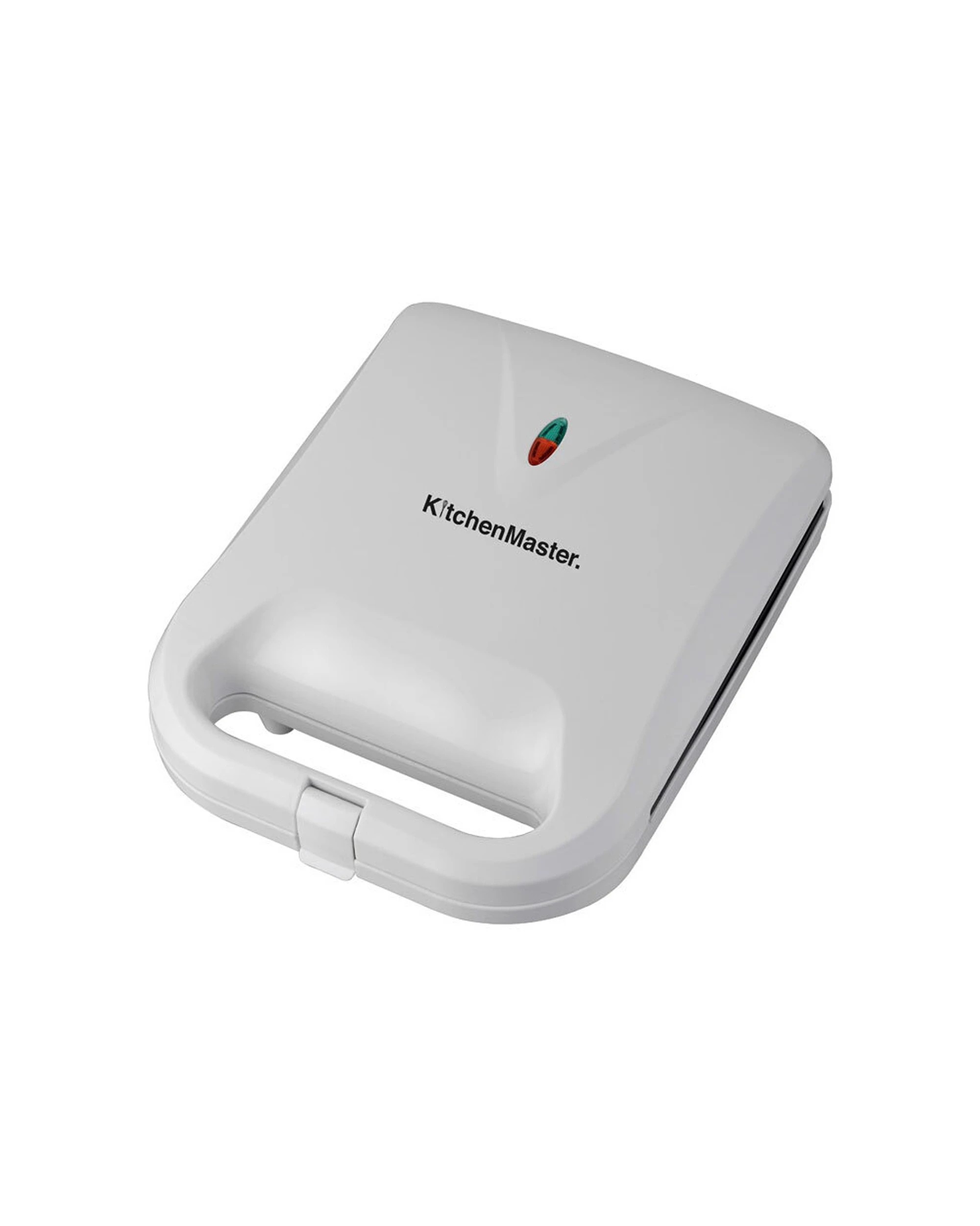 1 Kitchen Master 4 Slice Toasted Sandwich Press Maker 1500W - White, 1 of 2