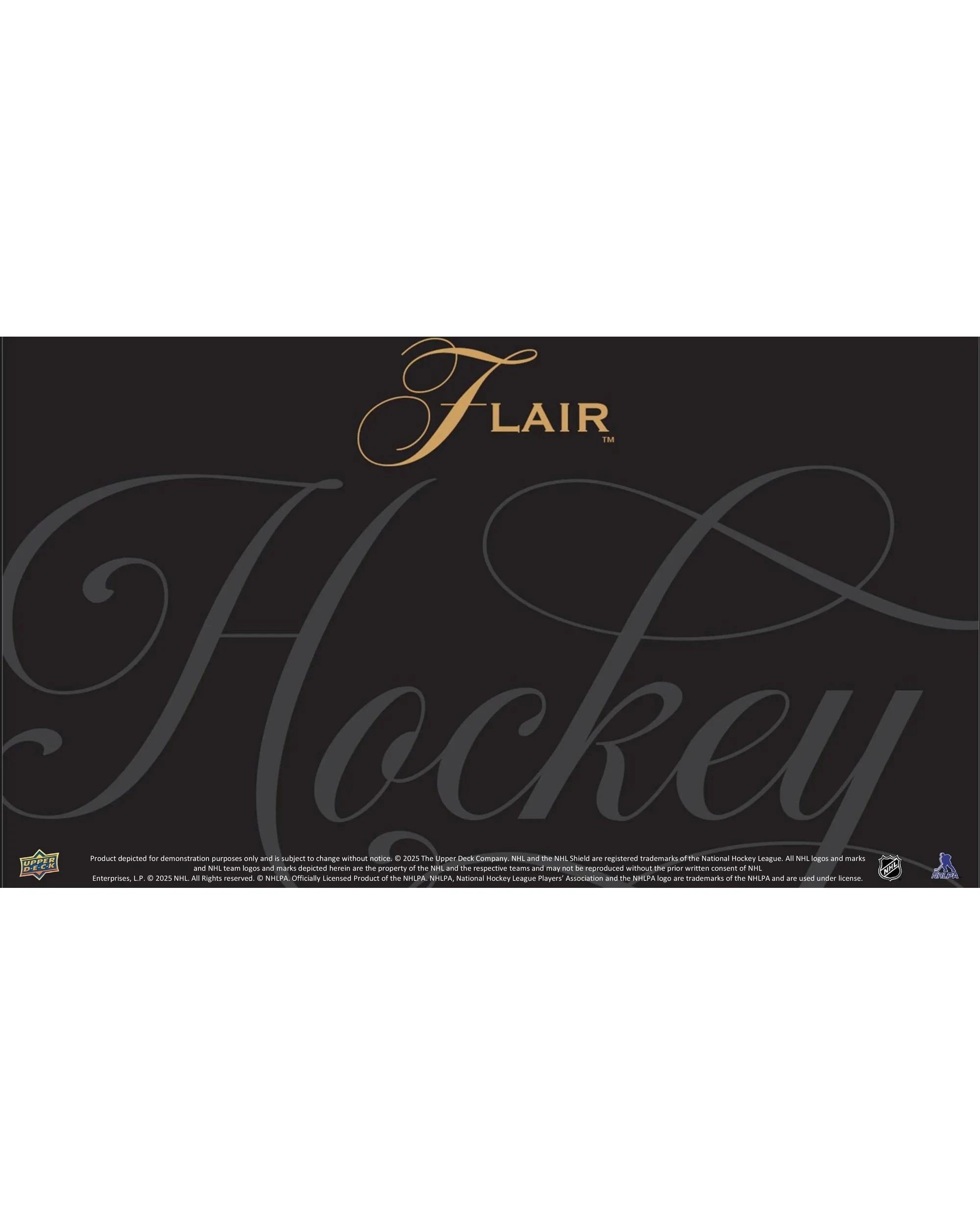 2 Upper Deck 2025/2026 NHL Flair Hockey Hobby Pack, 2 of 6