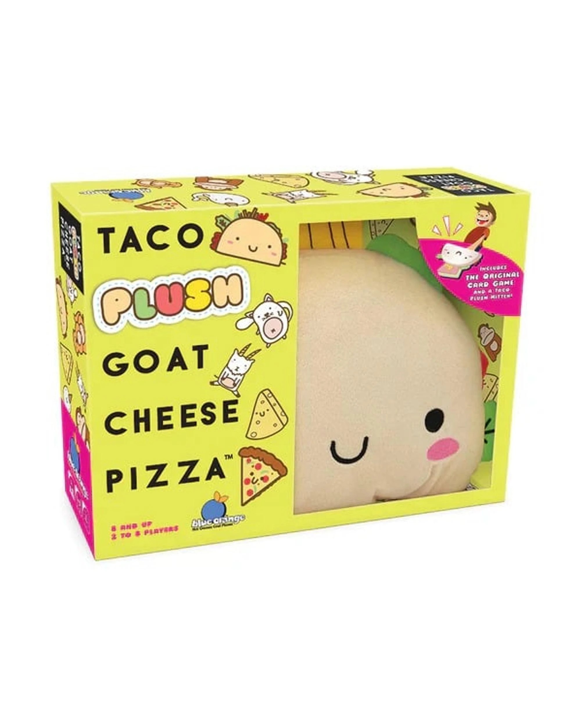 1 Taco Plush Goat Cheese Pizza Card Game, 1 of 1