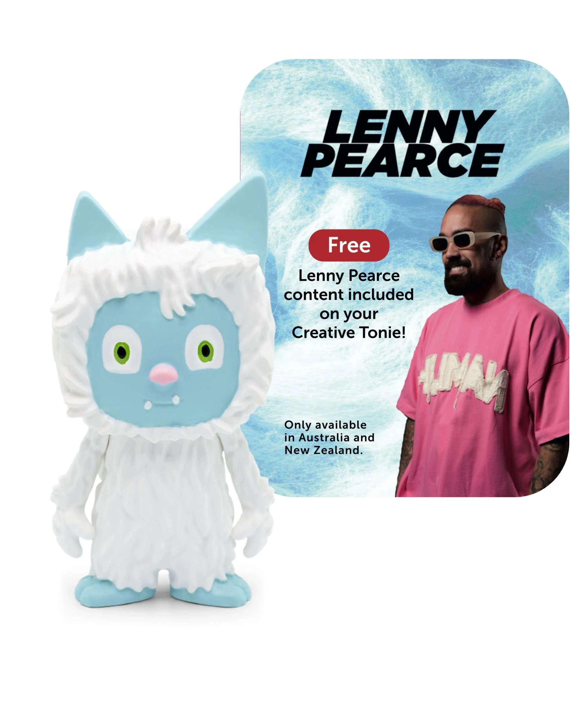3 Tonies - Creative Tonie - Yeti Tonie Audio Character x Lenny Pearce - Multi, 3 of 7