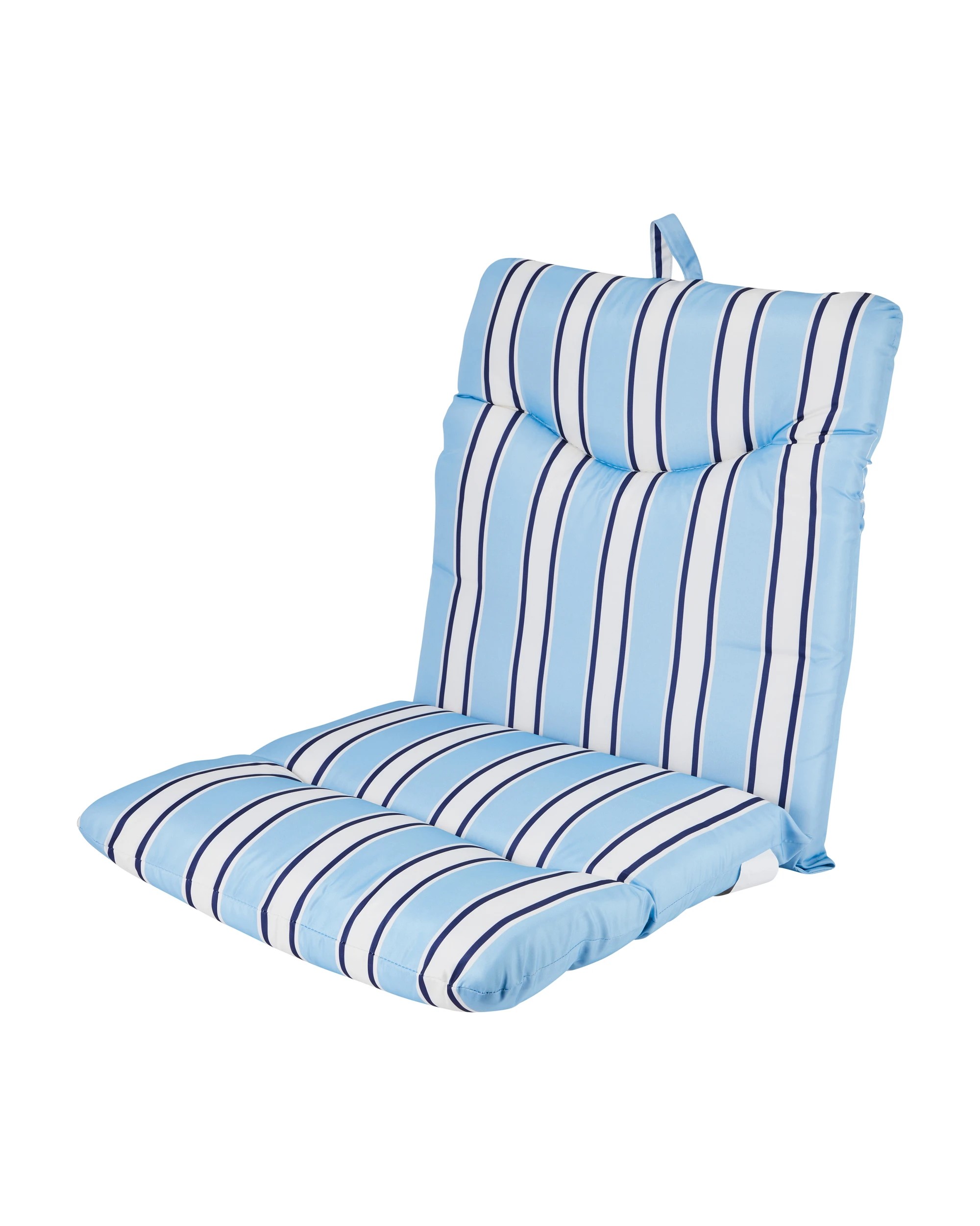 1 Highback Stripe Outdoor Cushion, 1 of 8