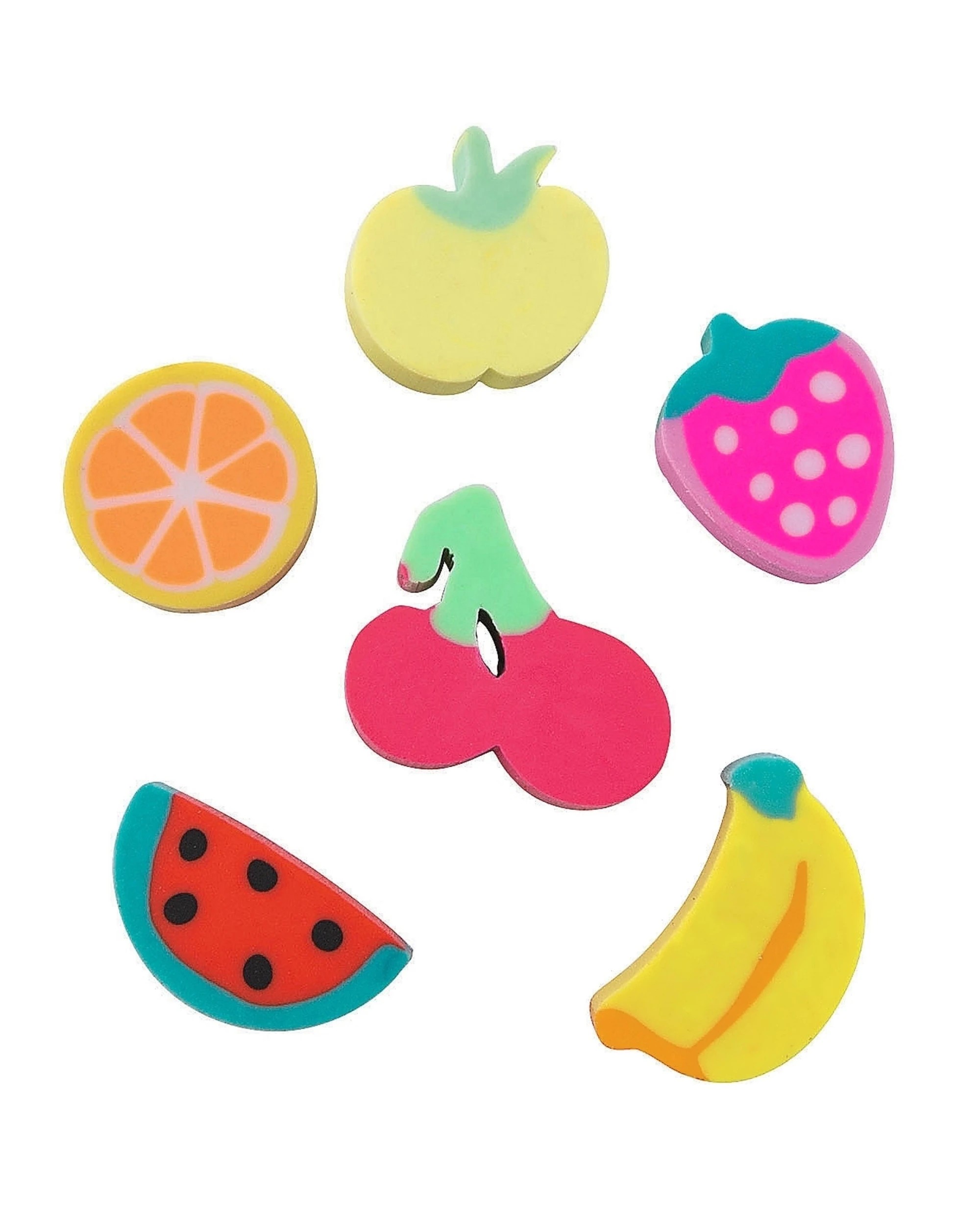 3 Fun Express Mini Fruit Erasers Bulk Pack - Multi, 3 of 3
