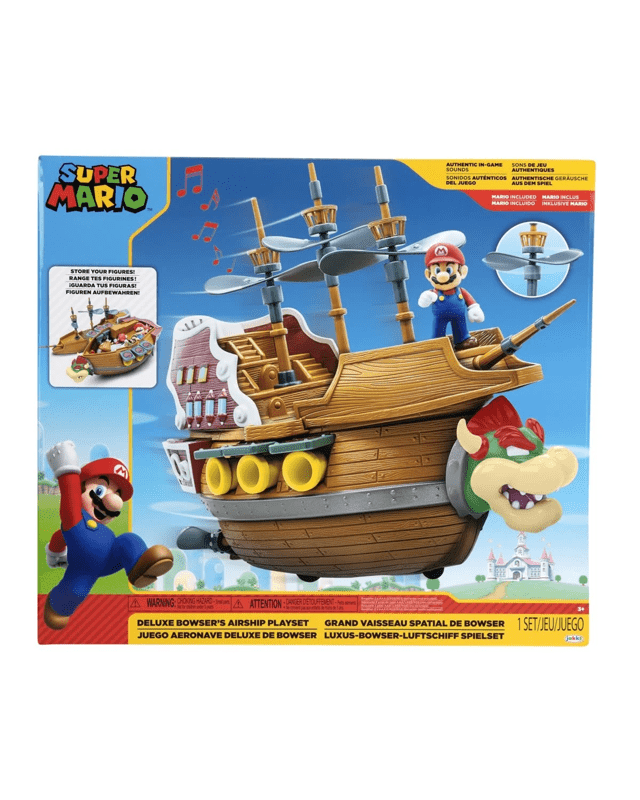 Super Mario Deluxe Browser's Airship Pla