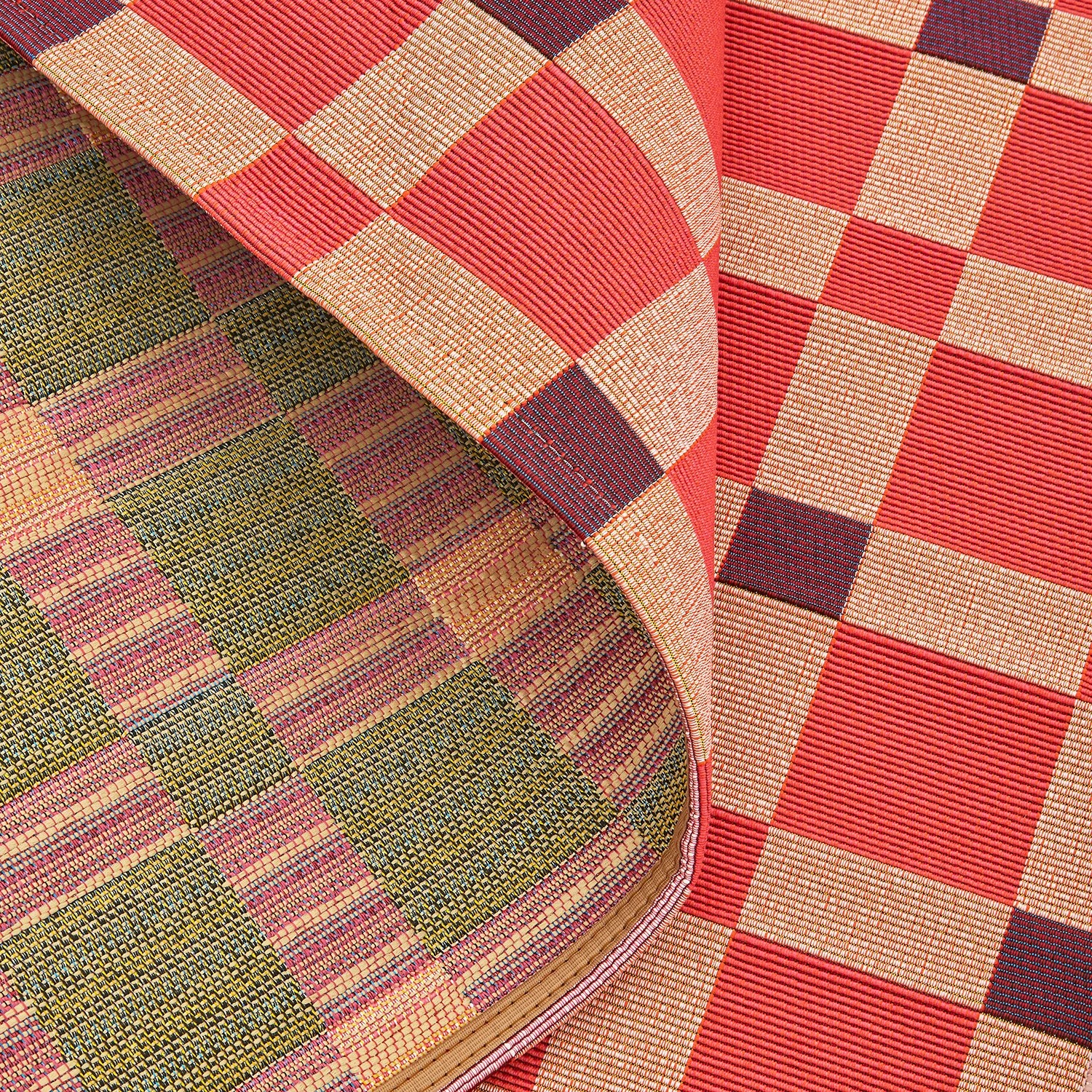 7 Common Ground Rugs Horizon Tito Outdoor 285x200cm - Large Pet Friendly Floor Rug - Red - Pink, 7 of 9