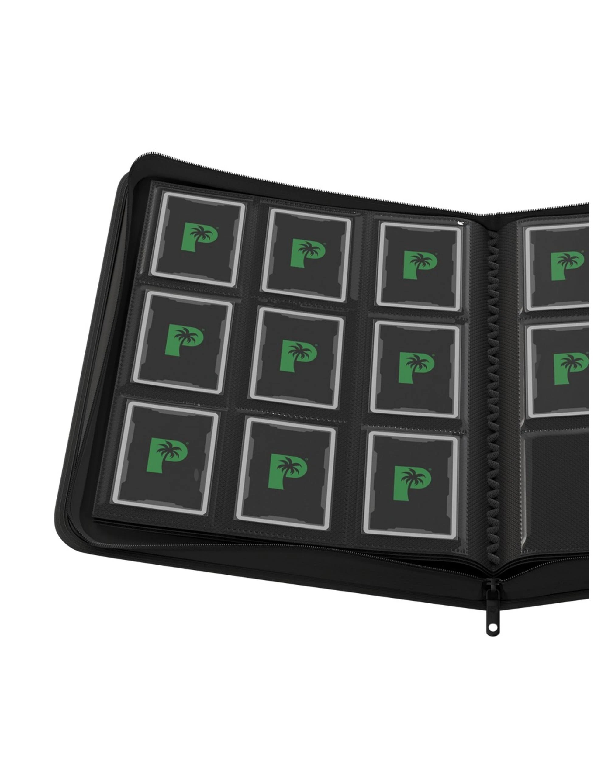 2 Palms Off Gaming Stealth 9 Pocket Zip Binder - Black, 2 of 8