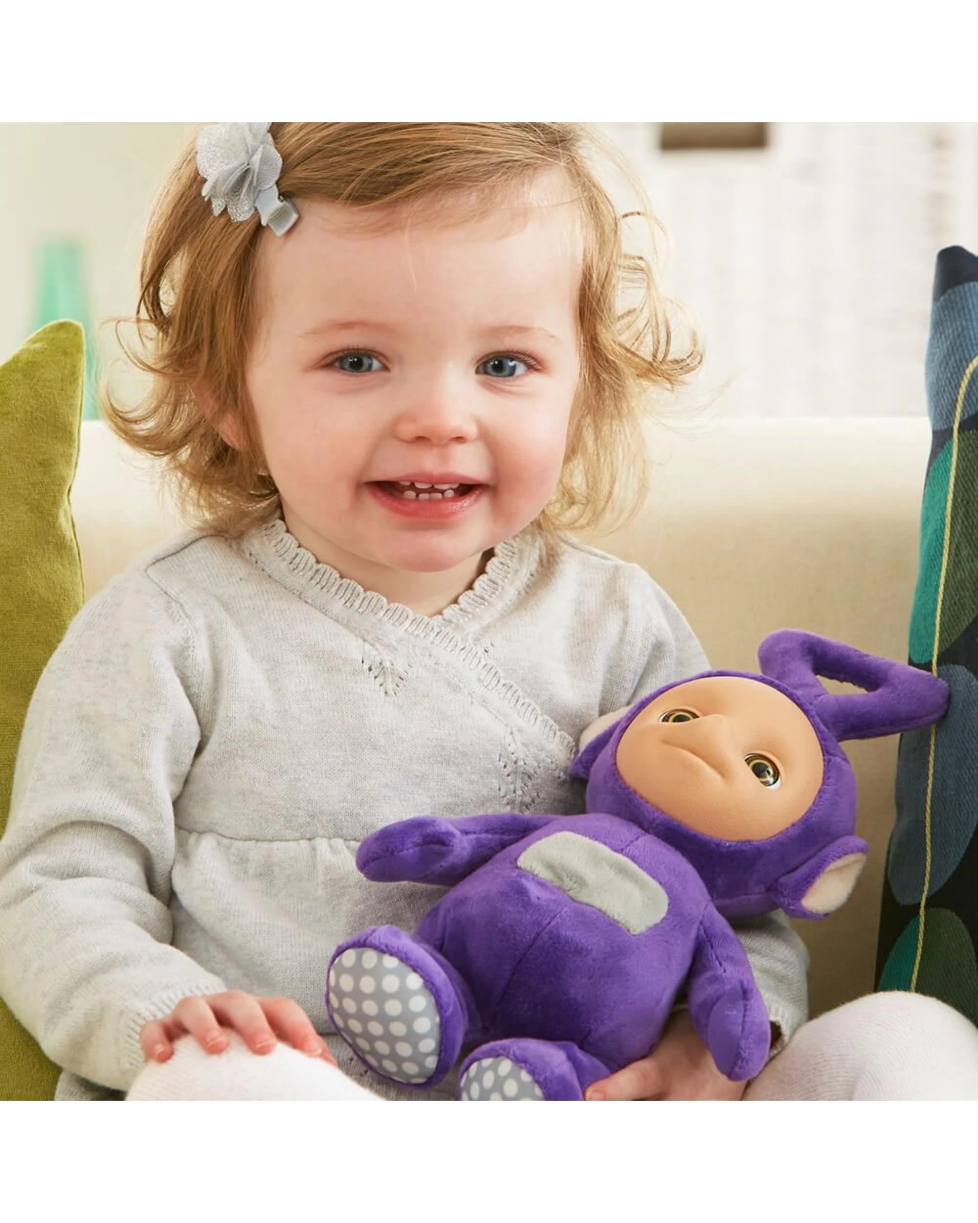 3 Teletubbies Talking Tinky Winky 25cm Plush - Purple, 3 of 4