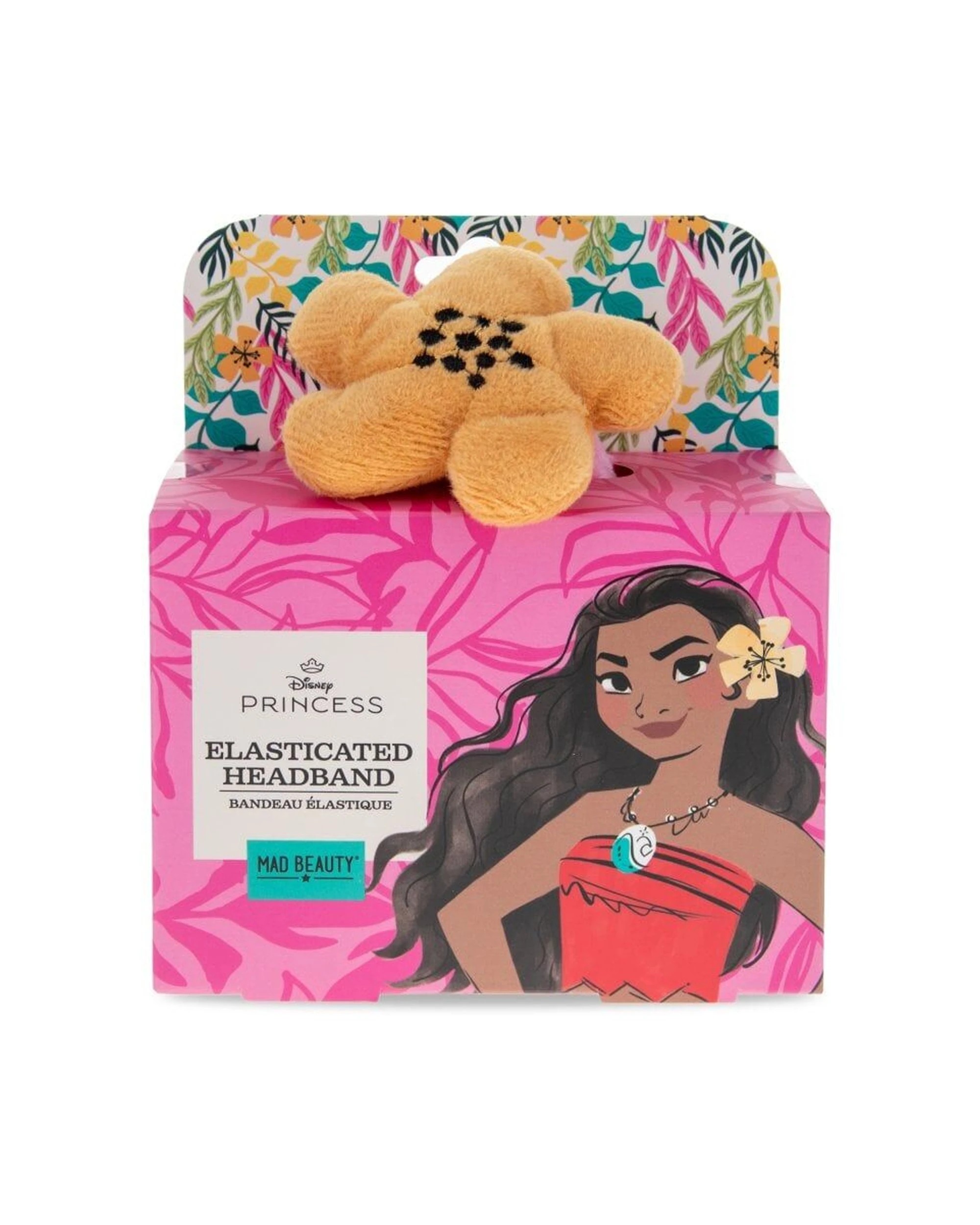 2 Disney Moana Elasticated Cosmetic Cleansing Headband 2PK - Multi, 2 of 3