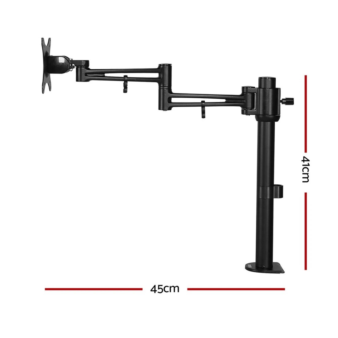 2 Artiss Monitor Arm Desk Mount Screen Holder Bracket
 - black, 2 of 5
