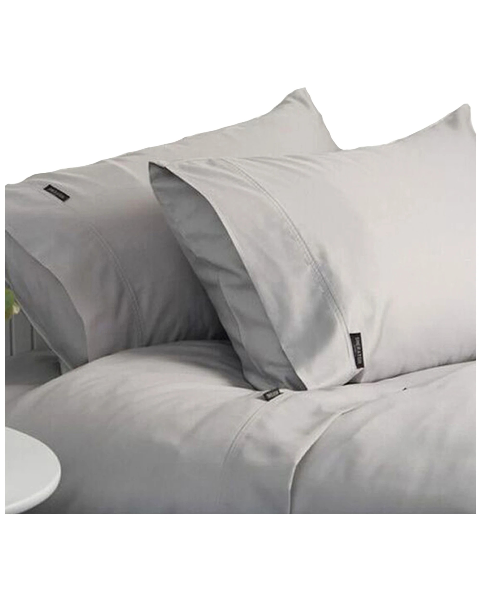 3 Sheraton Luxury Fitted Sheet Set 1000tc Cotton Rich Queen Size Dove Sheets
 - Queen Bed
 - Grey, 3 of 3