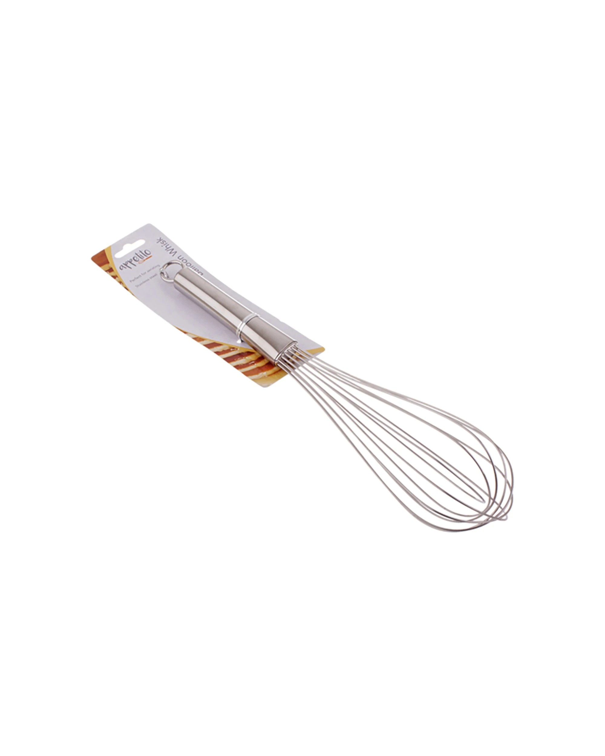 2 Appetito 2PK Stainless Steel Balloon Whisk 30cm Home Kitchen Cooking - Metallic, 2 of 2