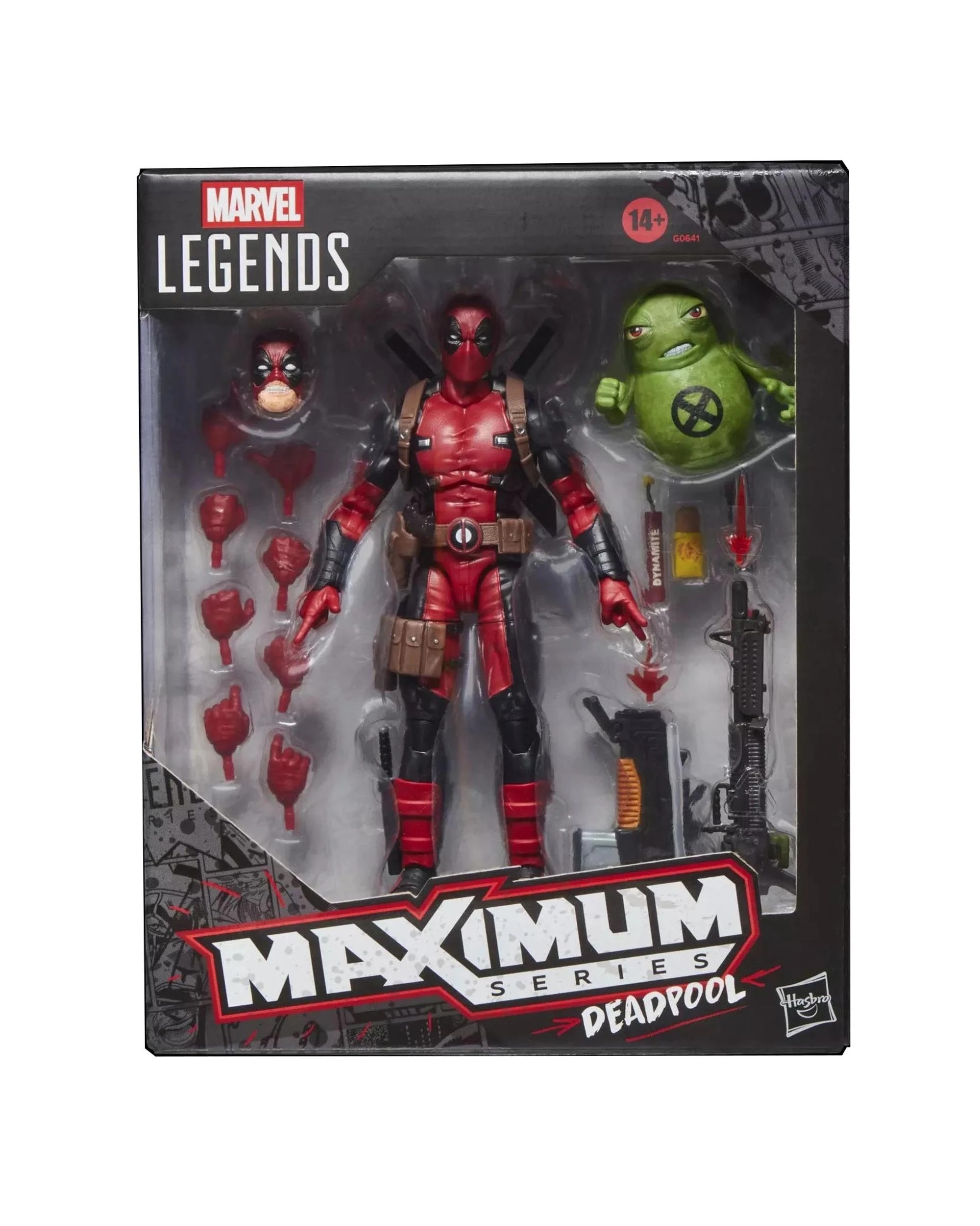 1 Marvel Legends Maximum Series Deadpool, 1 of 10