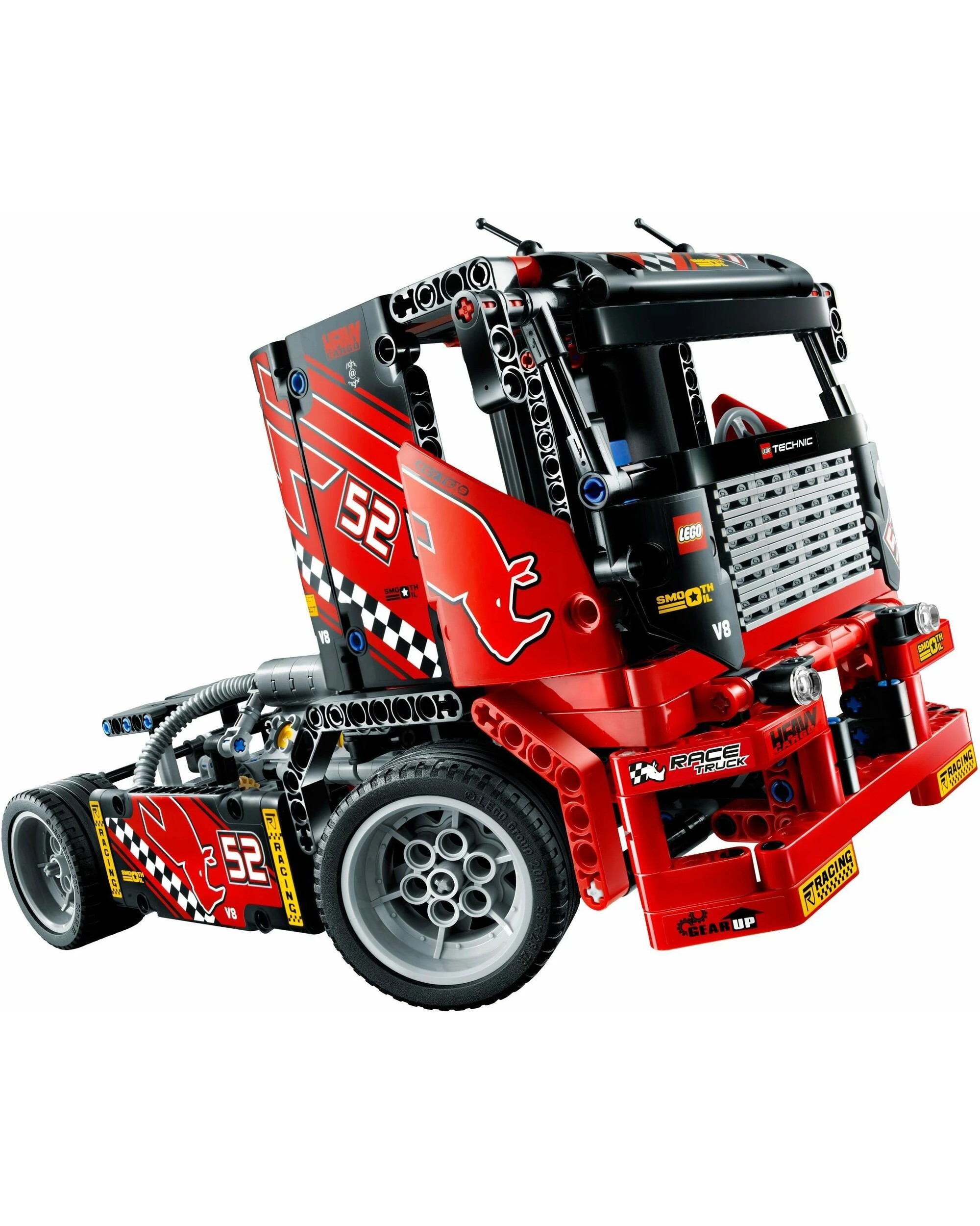 2 LEGO 42041 Race Truck: Build & Race a Powerful V8 Engine, 2 of 5