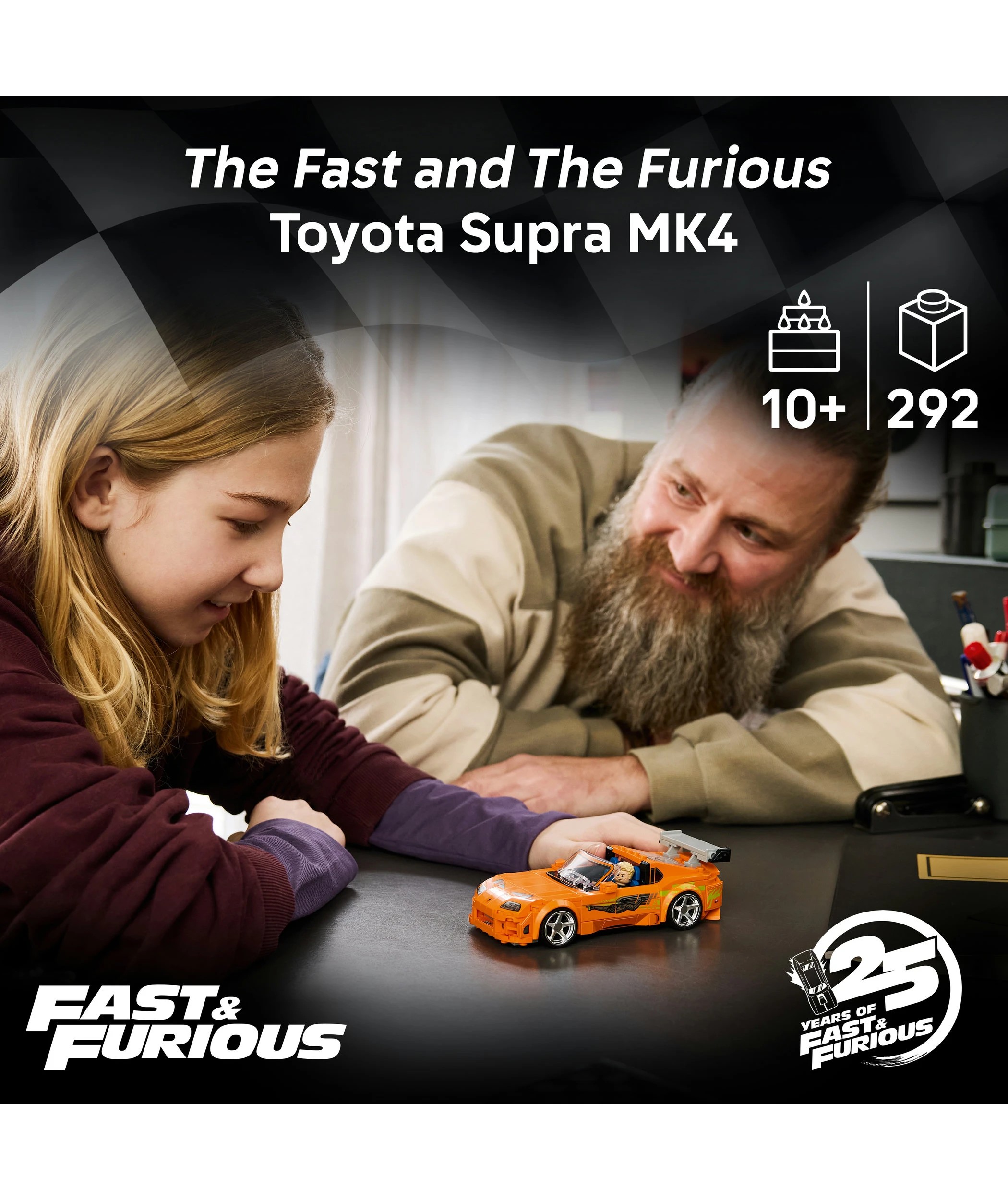 3 LEGO Speed Champions The Fast and The Furious Toyota Supra MK4 77260, 3 of 9