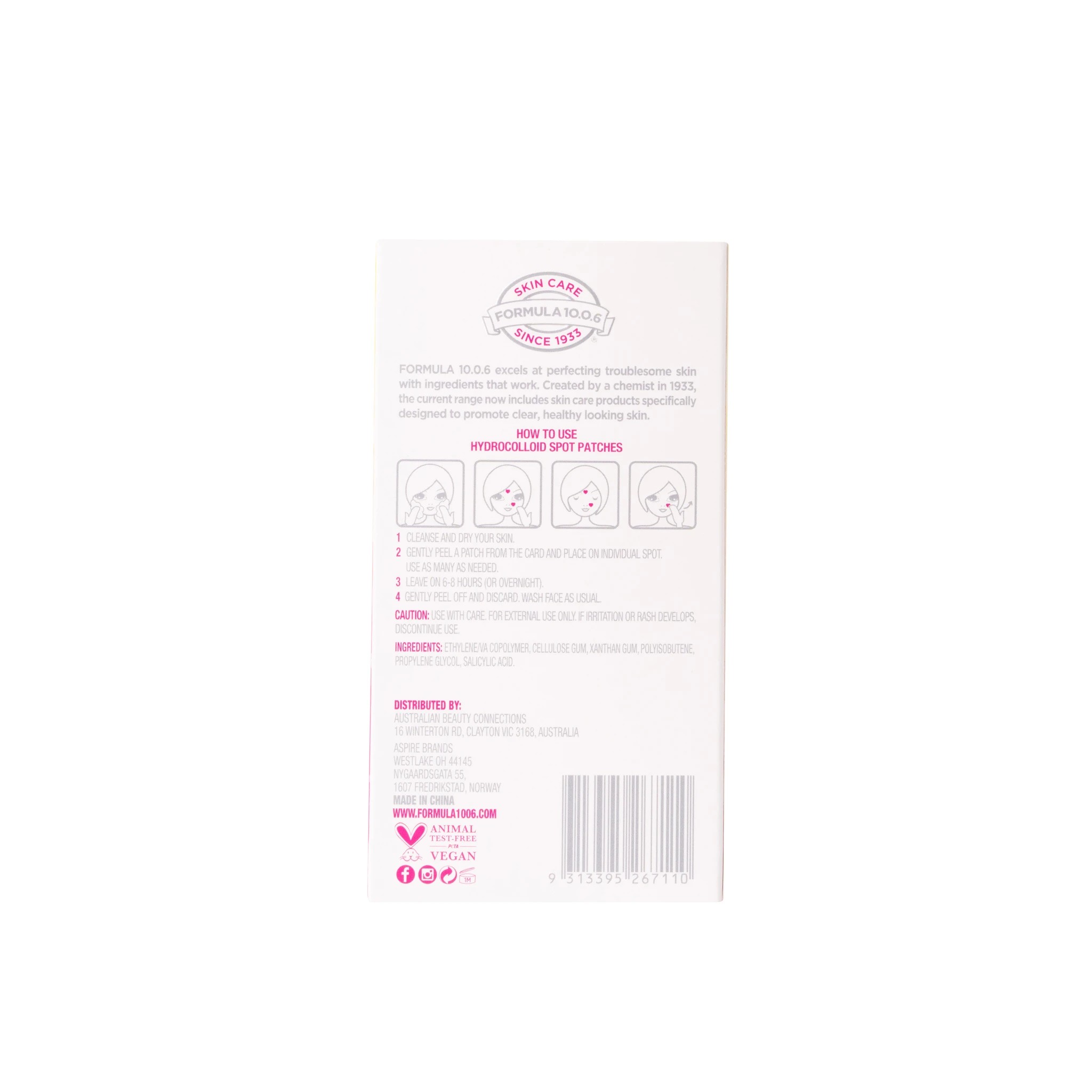 3 Formula 10.0.6 48 Piece Super Cute Hydrocolloid Spot Patches - Salicylic Acid, 3 of 3