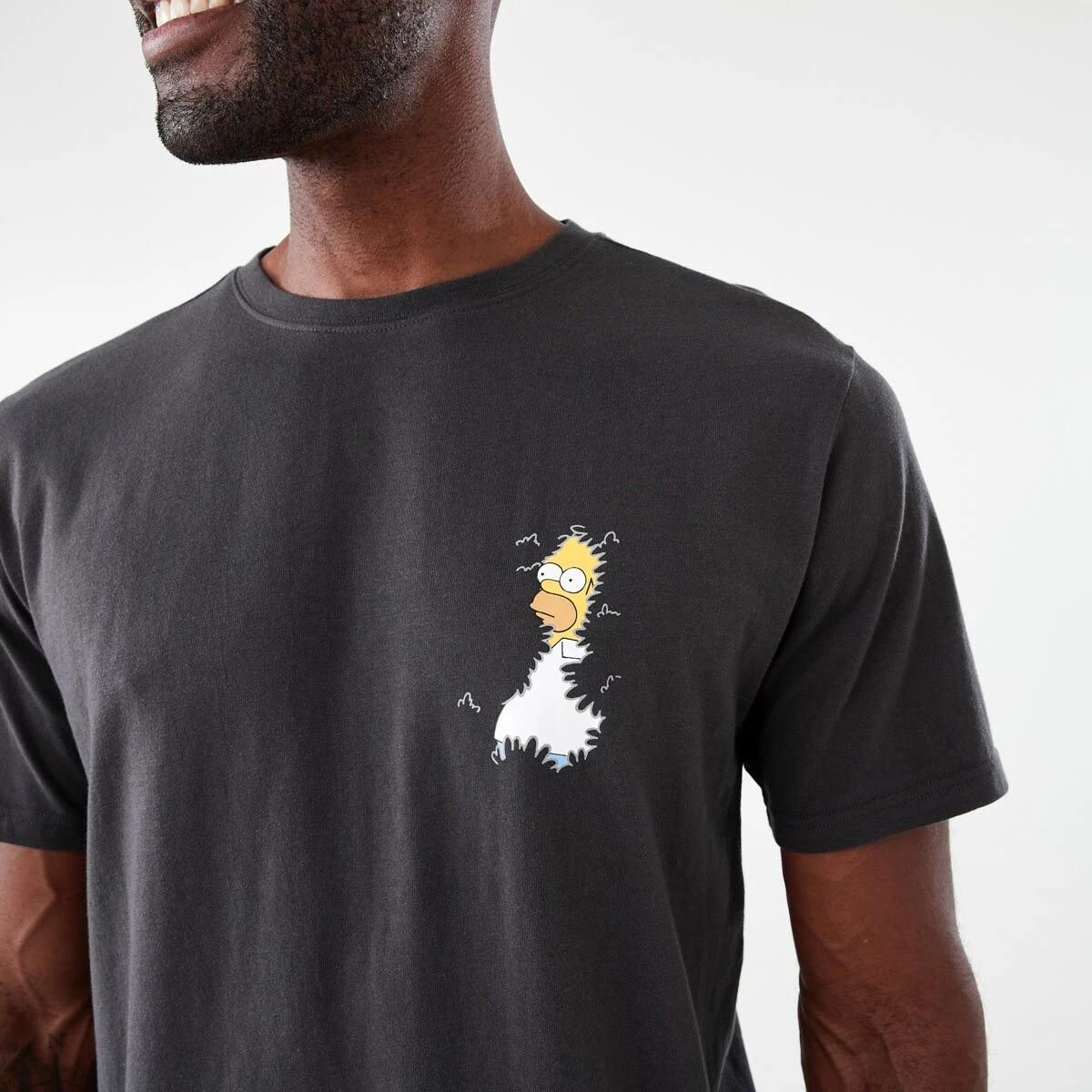 5 Simpsons License T-shirt OYSTER BLACK, 5 of 7