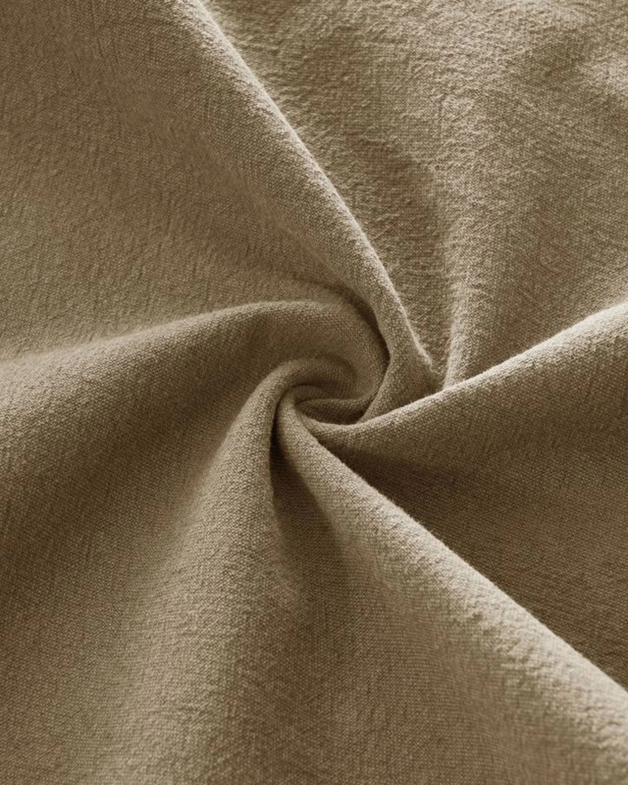 3 Gioia Casa 2-Pack Linen-Cotton Blend European Pillowcases - Tan, 3 of 4
