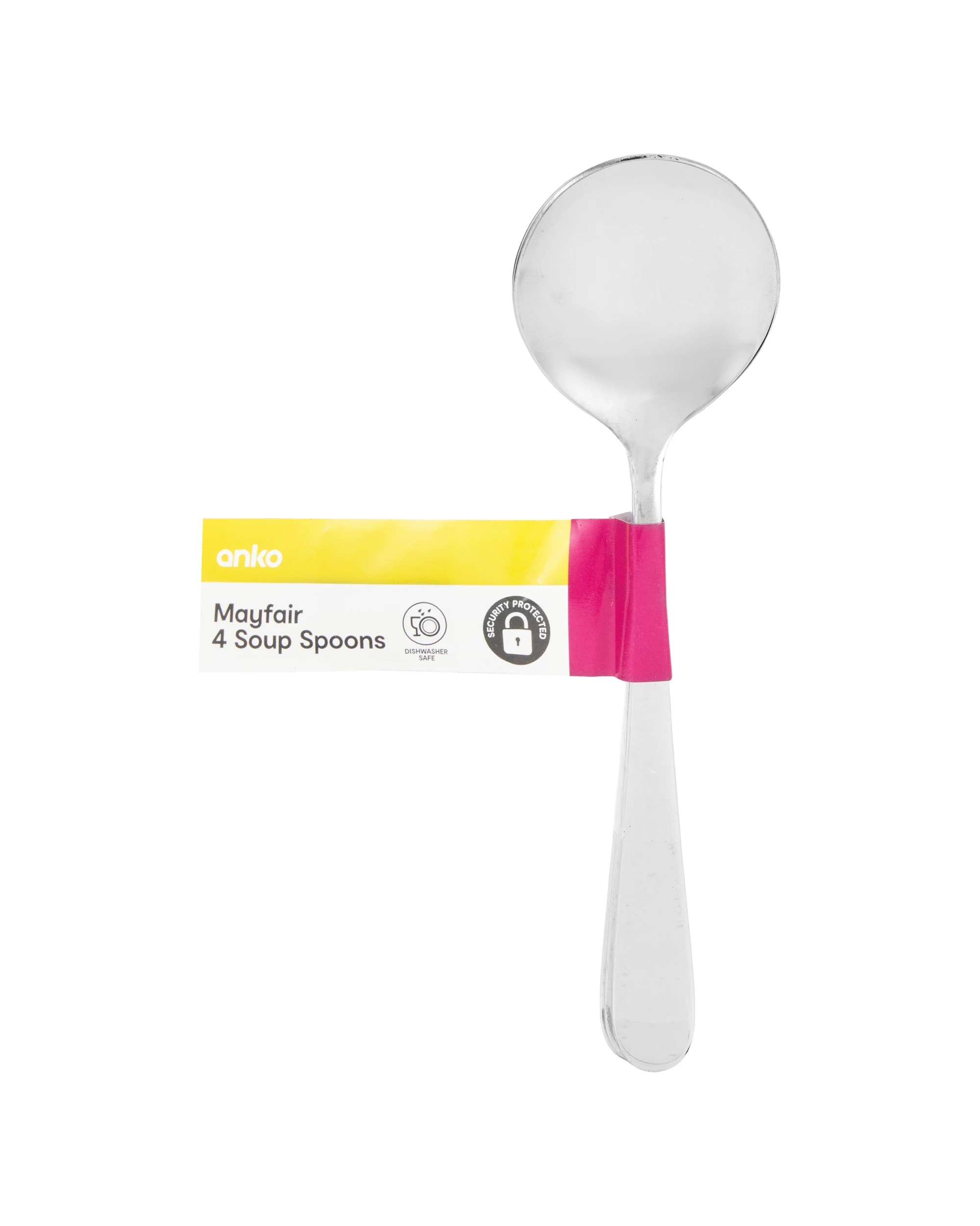 5 4 Pack Mayfair Soup Spoons, 5 of 5