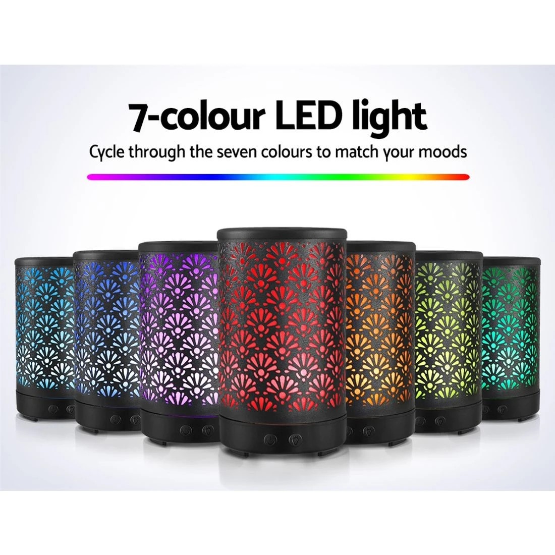 3 Devanti Aroma Diffuser Aromatherapy - Multi, 3 of 6