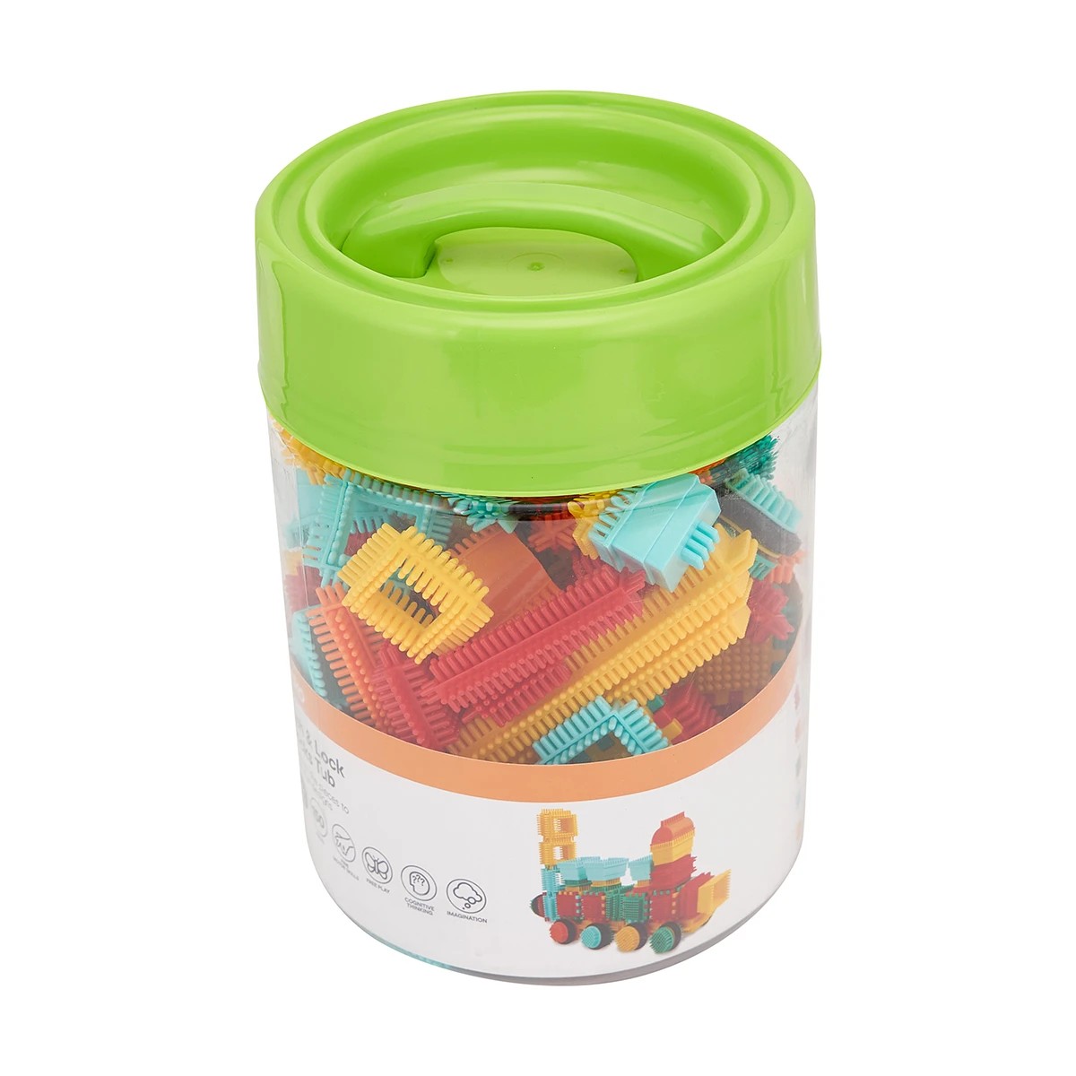 10 150 Piece Push & Lock Block Tub, 10 of 10