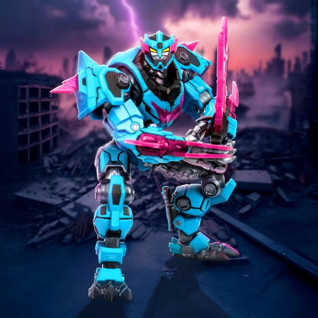 5 MrBeast Lab Platinum Series S2 W1 Collector Figure Panther Set - Assorted, 5 of 10