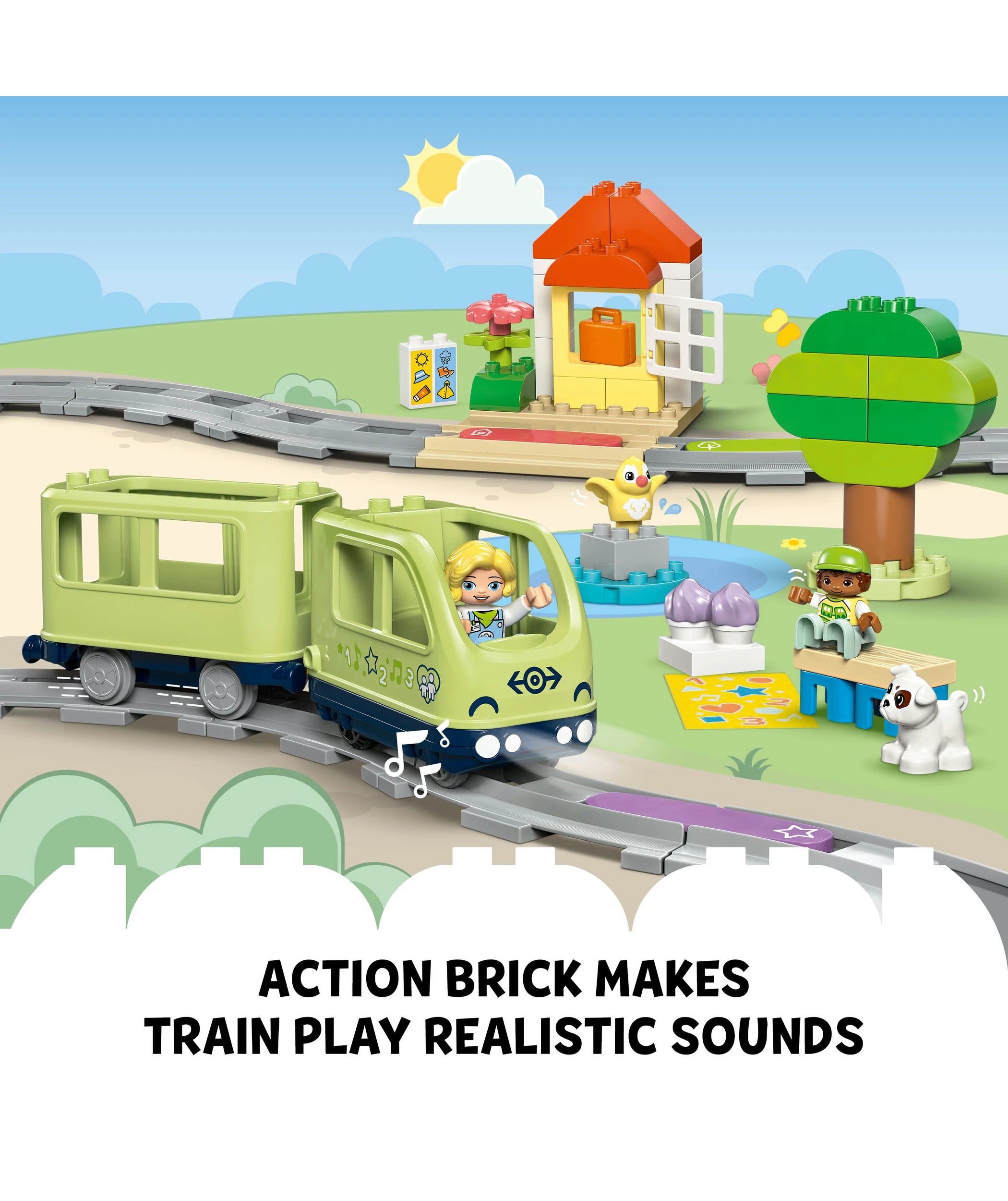 5 LEGO DUPLO Town Interactive Adventure Train 10427, 5 of 10