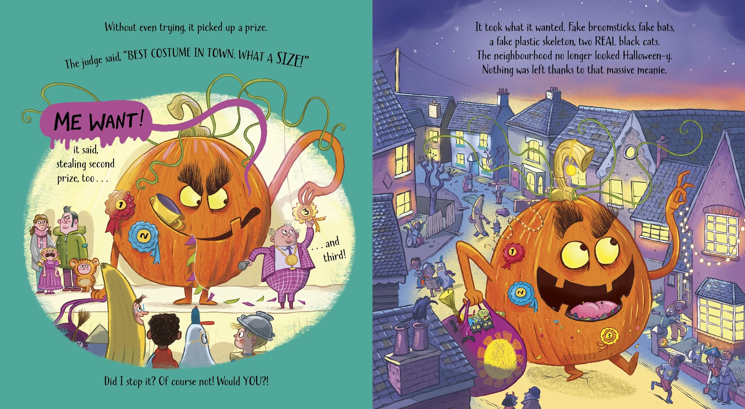 3 The Pumpkin Who Stole Halloween by Michelle Robinson - Book, 3 of 3
