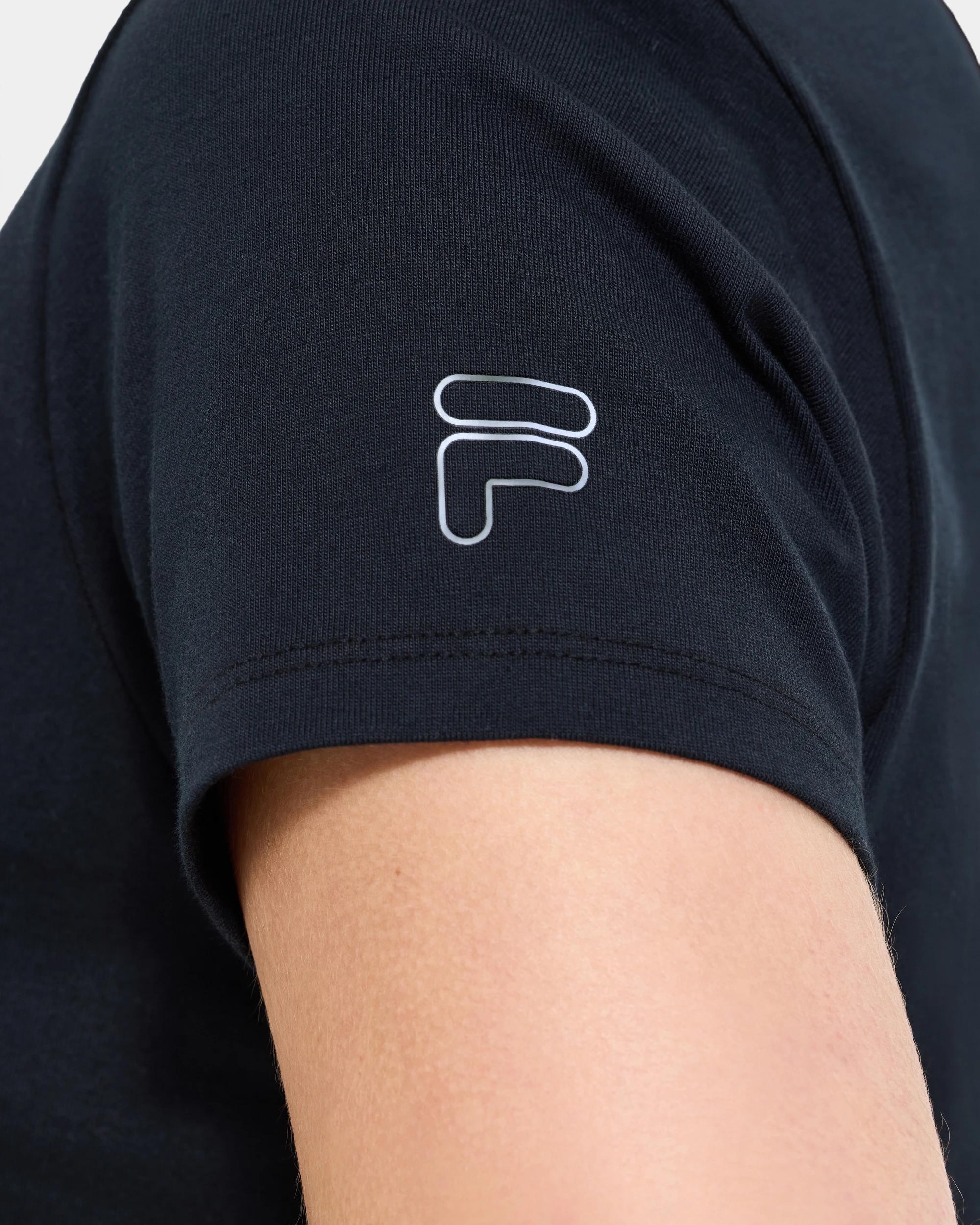 7 Fila Jaden T-Shirt BLACK, 7 of 7