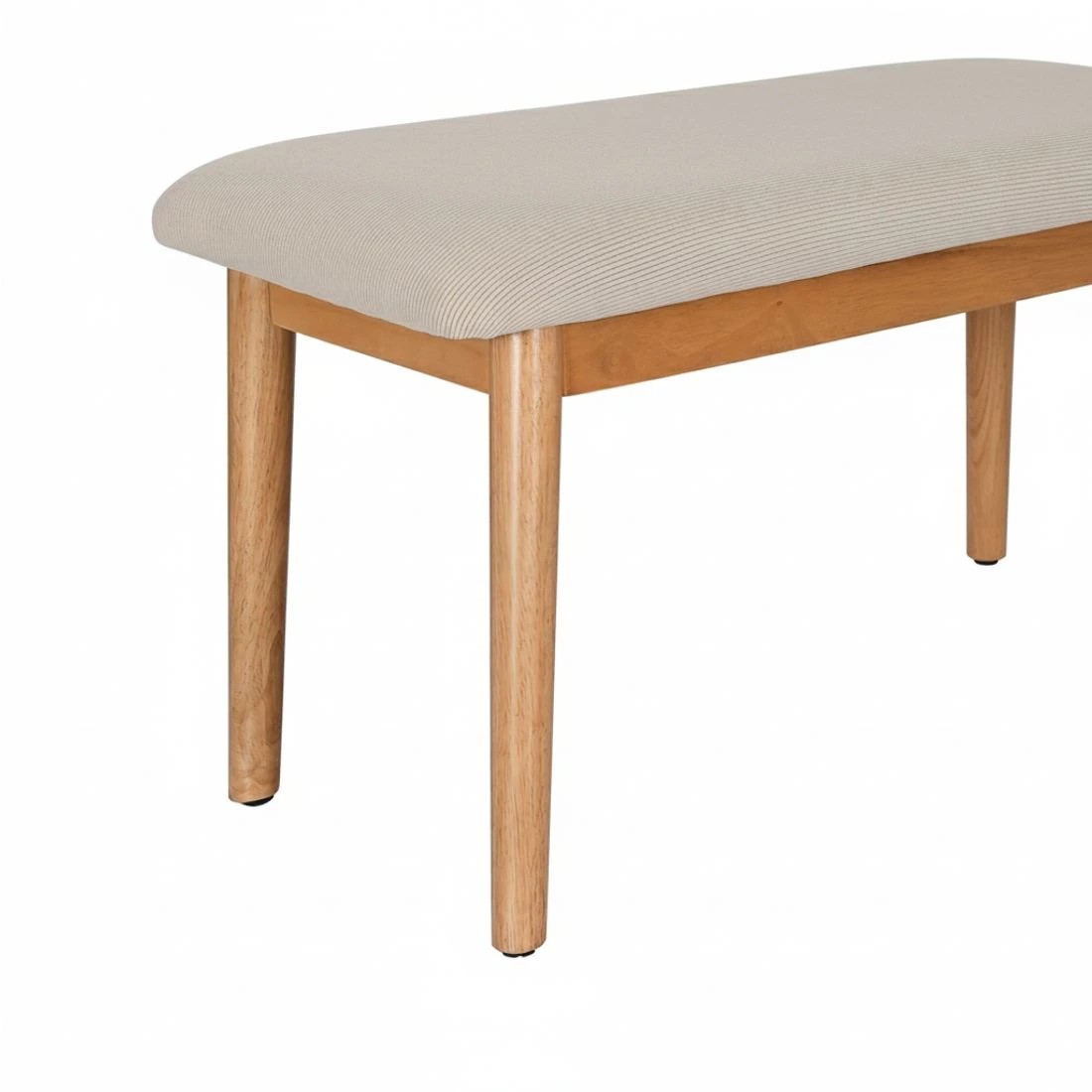 4 Artiss Dining Bench Upholstery Seat Wooden Chair 106cm - Multi, 4 of 6