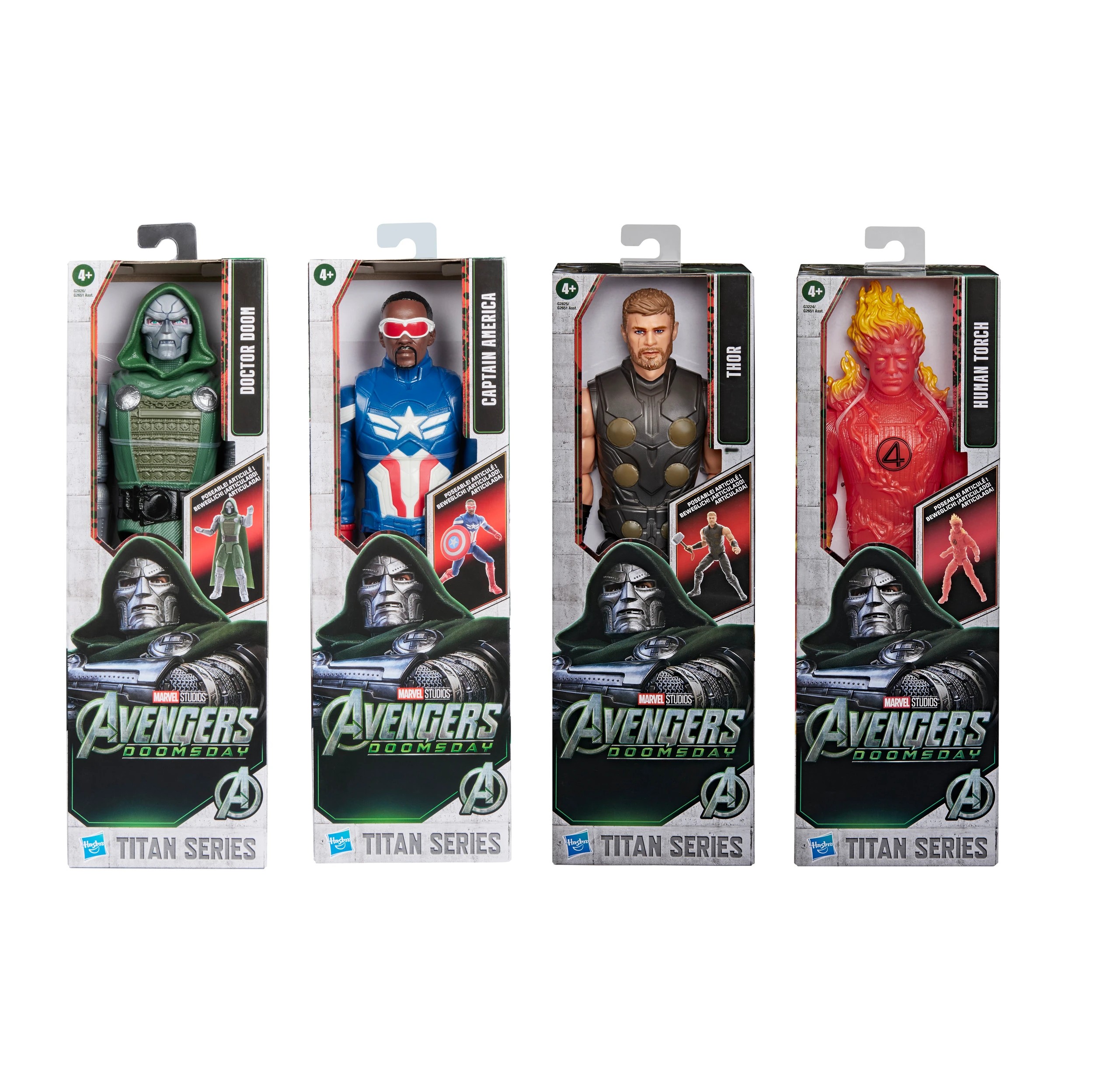 1 29cm Marvel Studios Avengers Doomsday Titan Series Action Figure - Assorted, 1 of 10