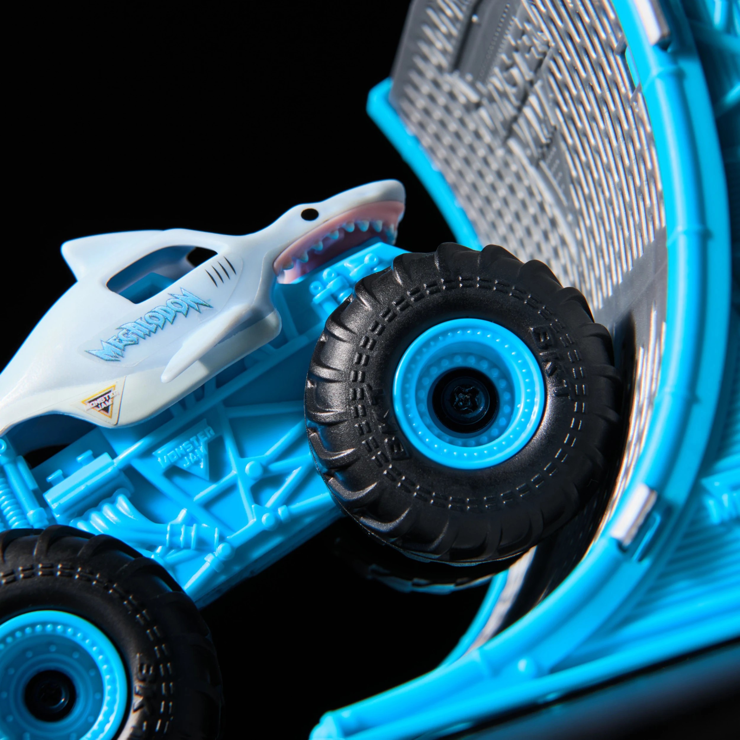 5 Monster Jam RC 1:64 Megalodon - Multi, 5 of 5