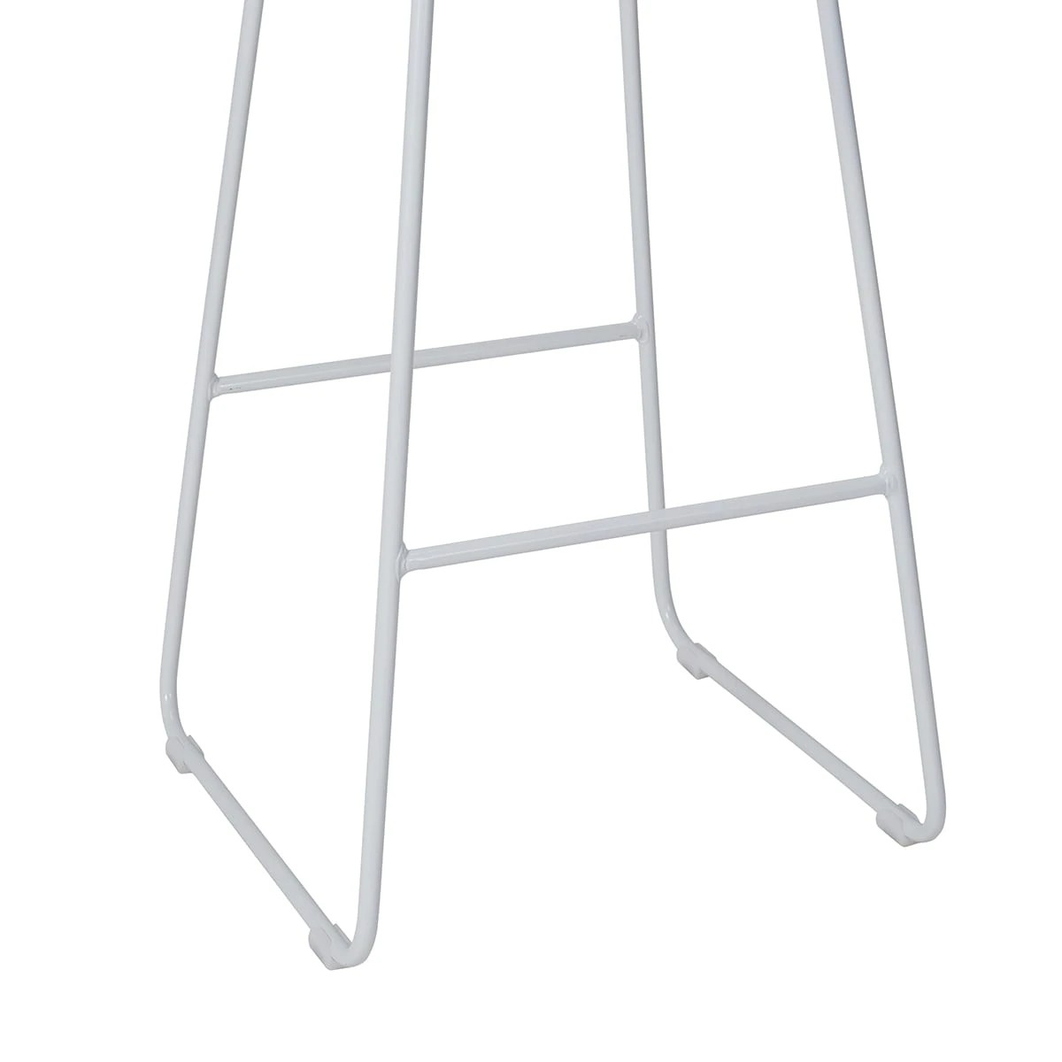 4 71cm Bar Stool - White, 4 of 8