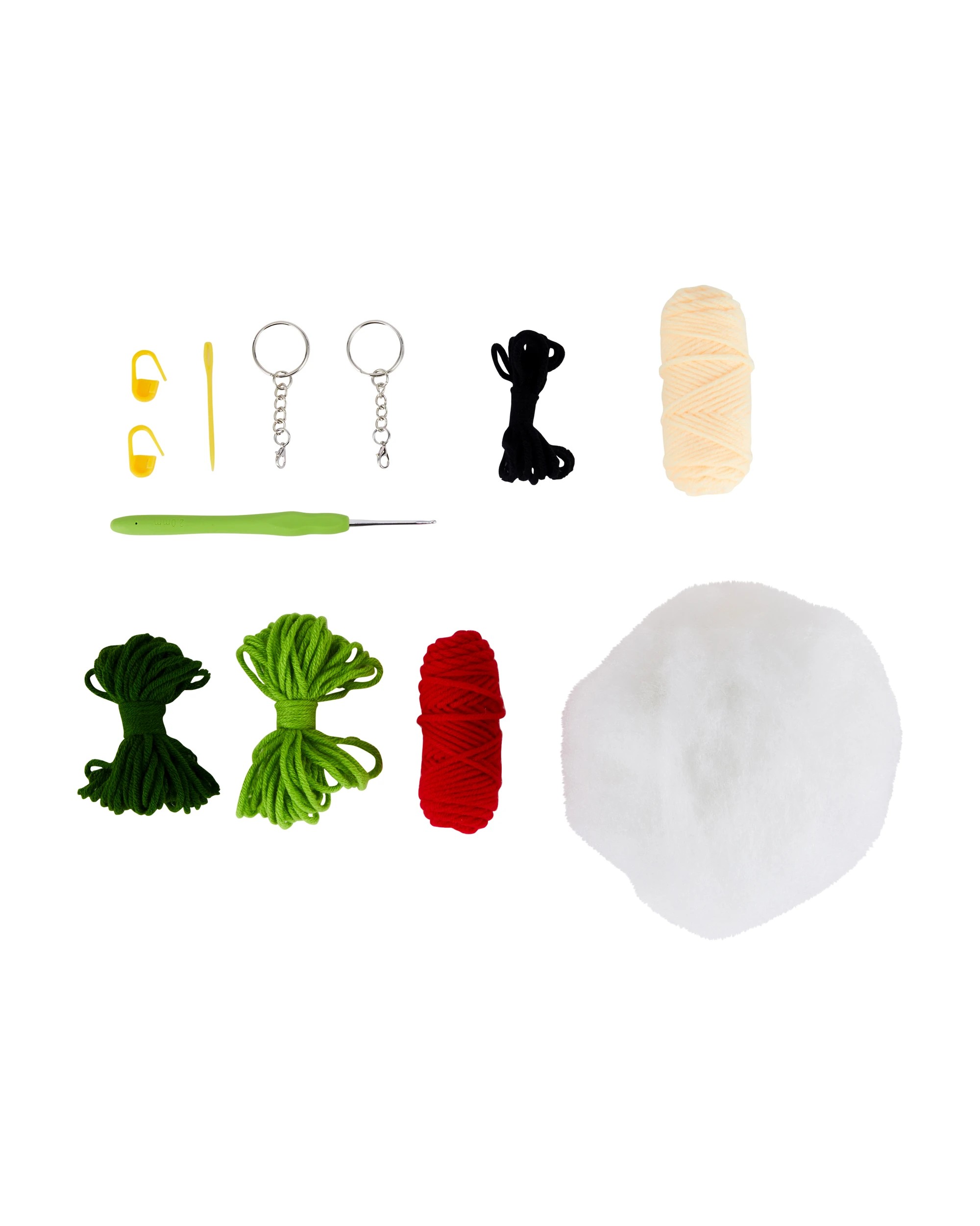 2 DIY Crochet Keyring Kit, 2 of 3