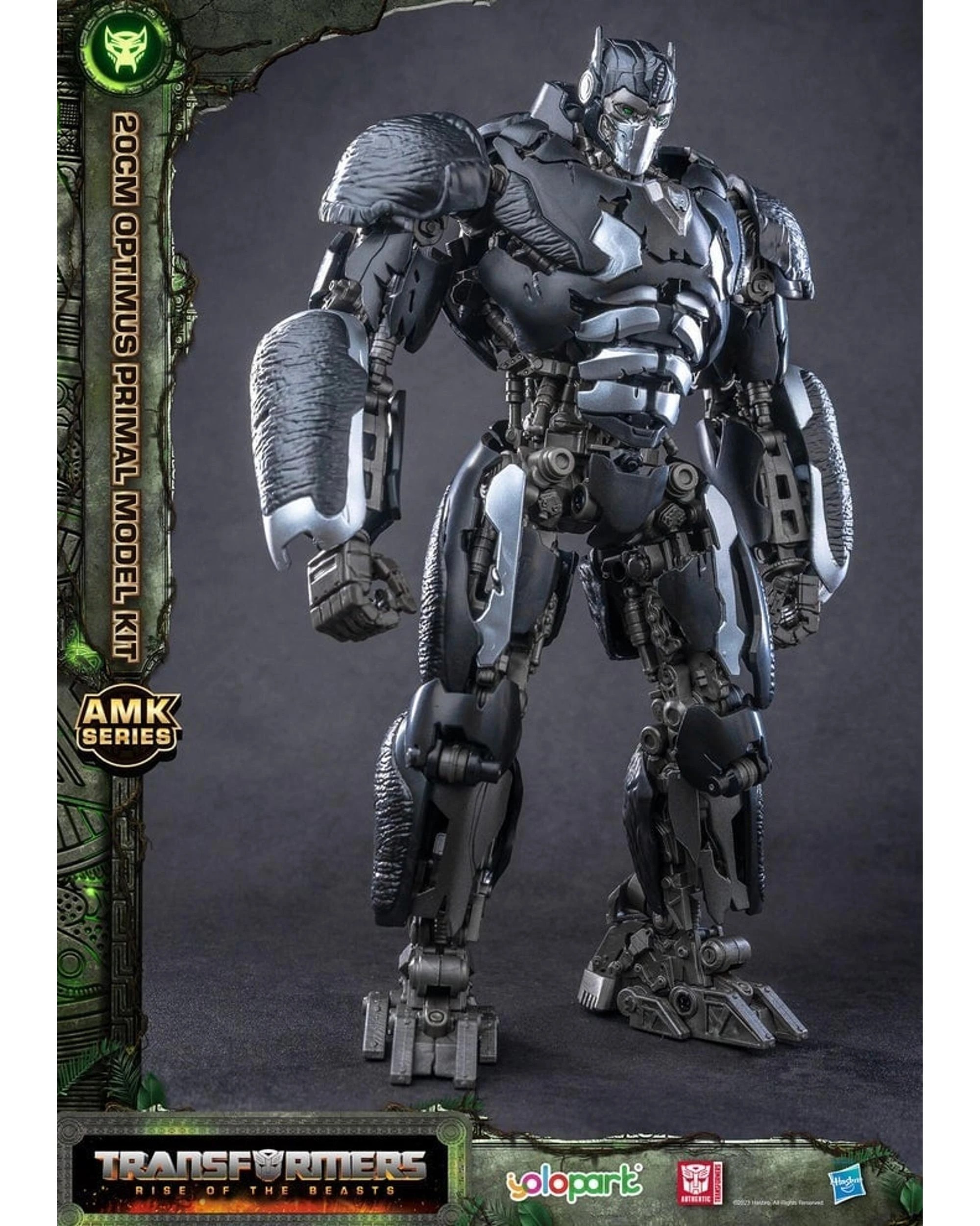 3 Yolopark Transformers: Rise of the Beasts Optimus Primal AMK Series 20cm Advance Model Kit, 3 of 6