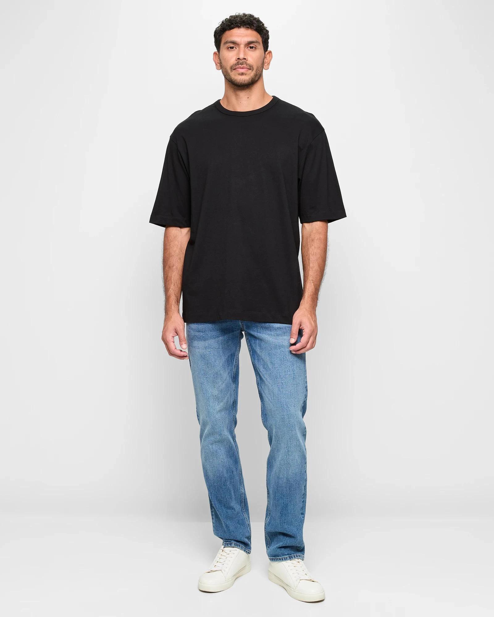 2 Target Australian Cotton Oversized T-Shirt BLACK, 2 of 5