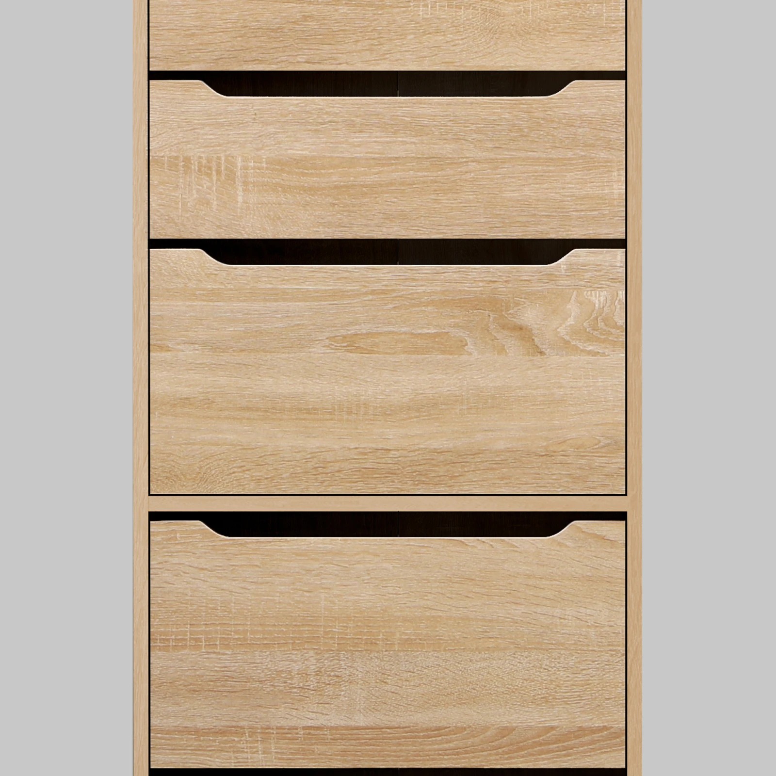 6 Alfordson Wardrobe 7 Drawers Clothes Storage Cabinet - Oak, 6 of 10