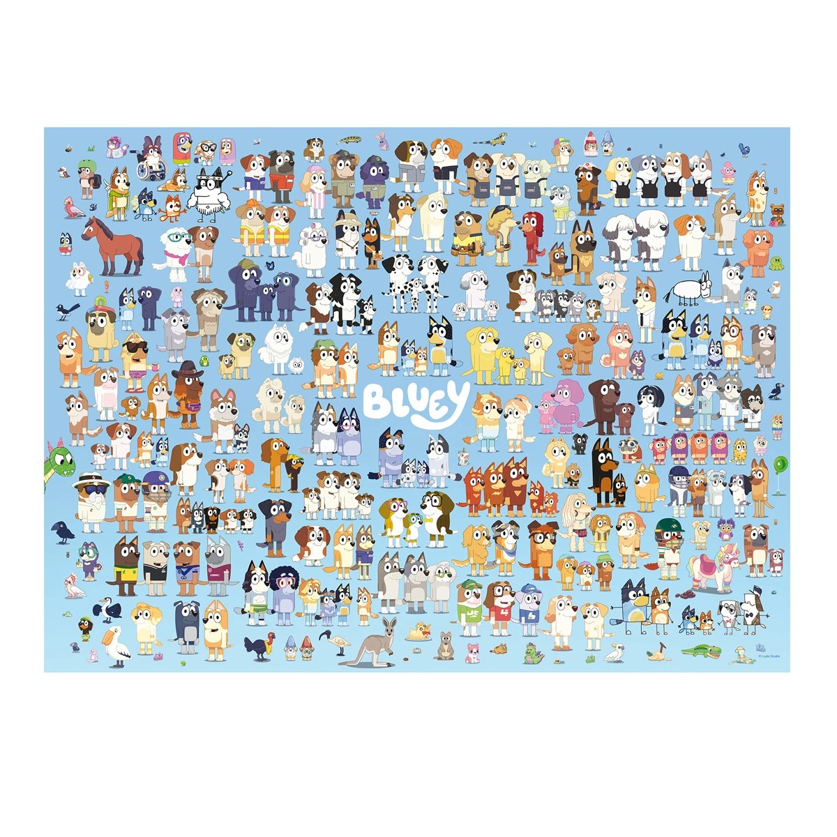 2 500 Piece Bluey Puzzle Set, 2 of 3
