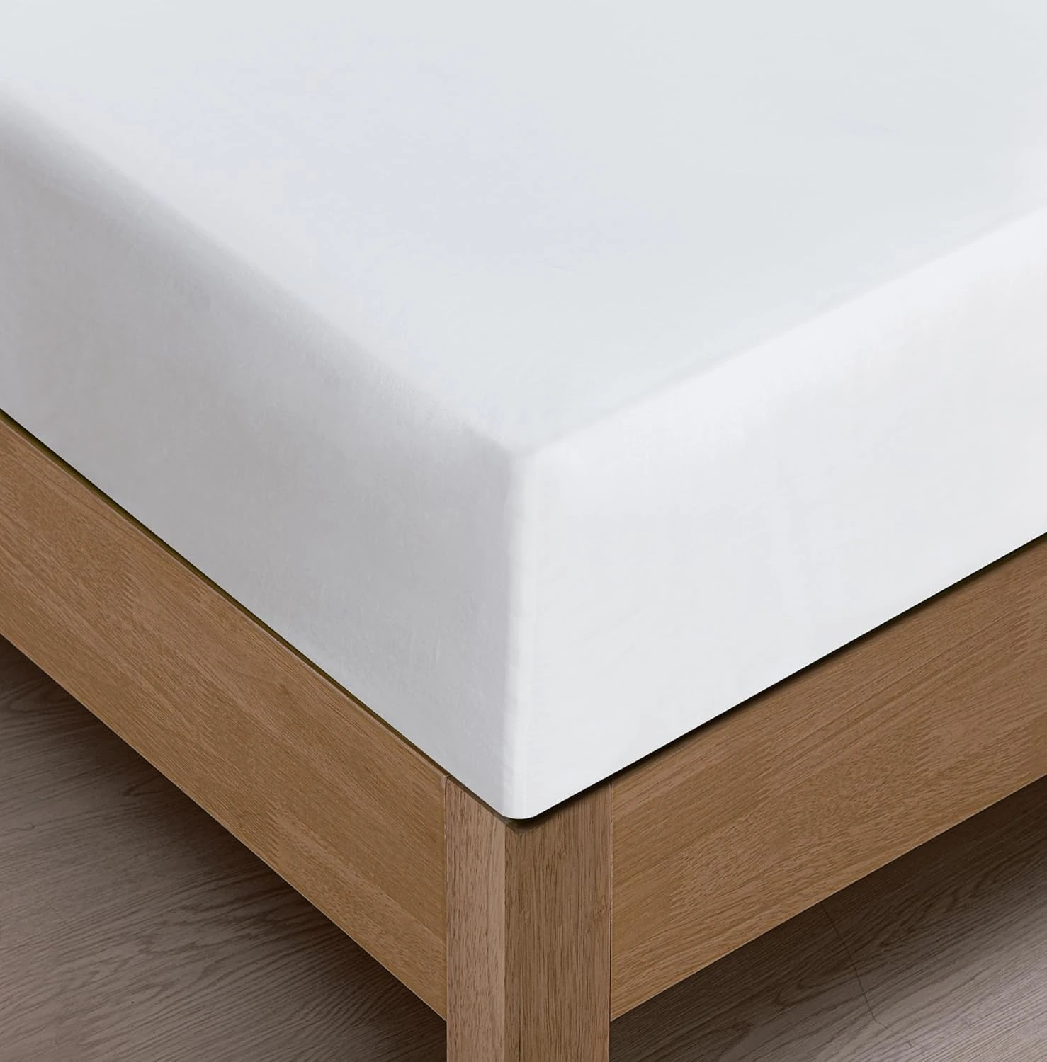 2 Gioia Casa Vintage Washed Cotton Fitted Sheet Set Soft Breathable - Single Bed - White, 2 of 6