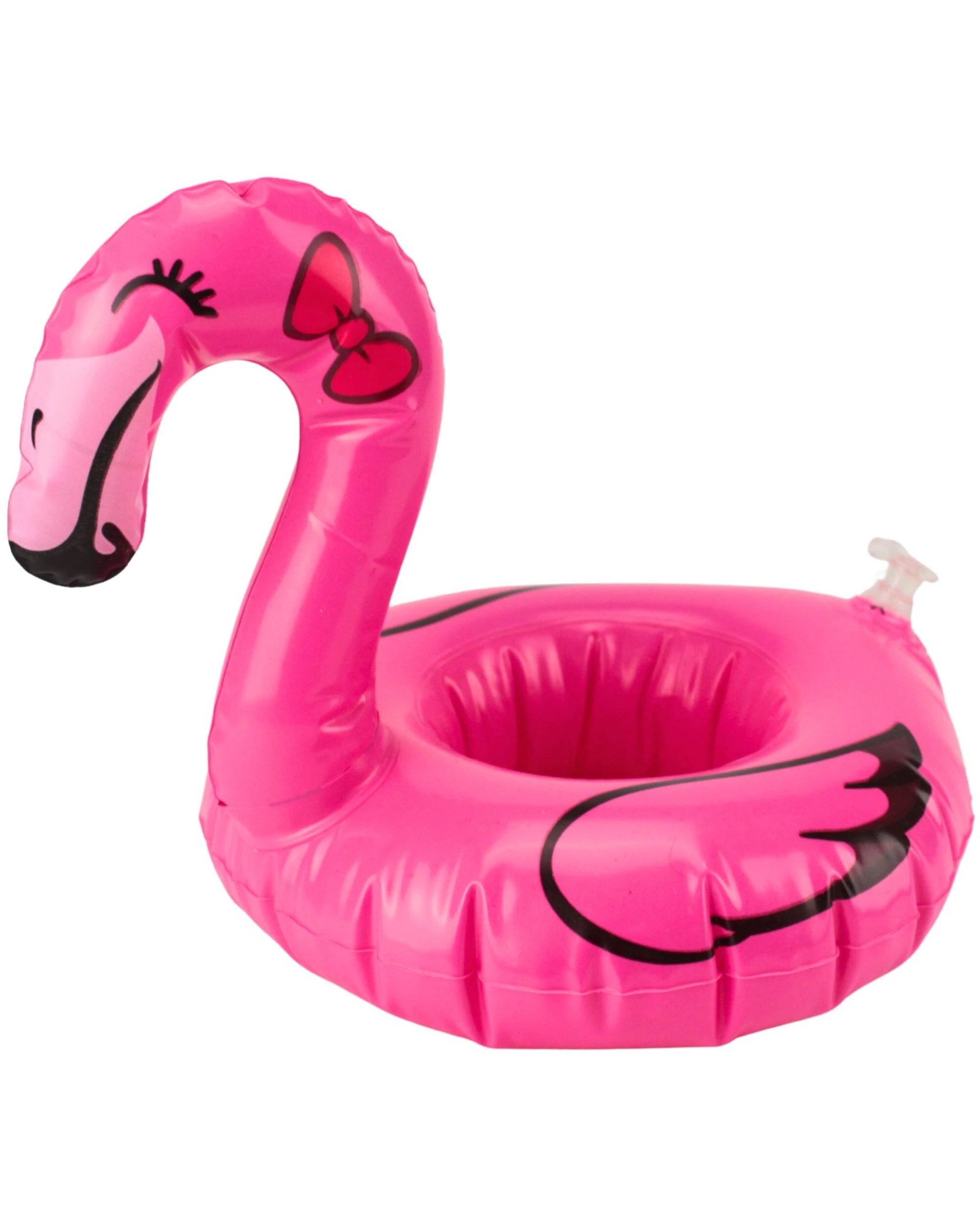 1 Party Maker Hot Inflatable Flamingo Drink Holder - Pink, 1 of 3