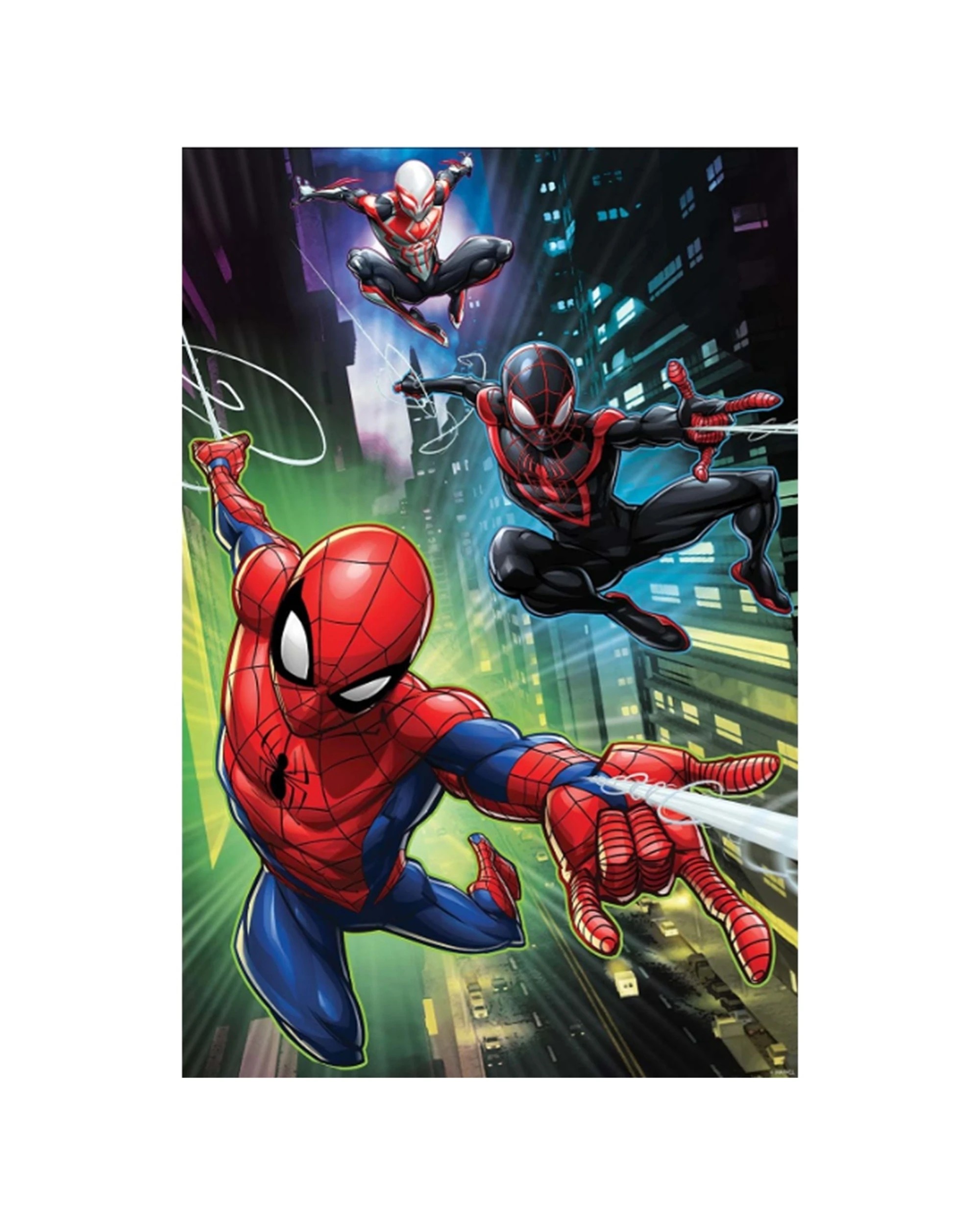 1 Prime3D 200pc Prime3D Lenticular Marvel Spiderman Jigsaw Puzzle Set - Multi, 1 of 1