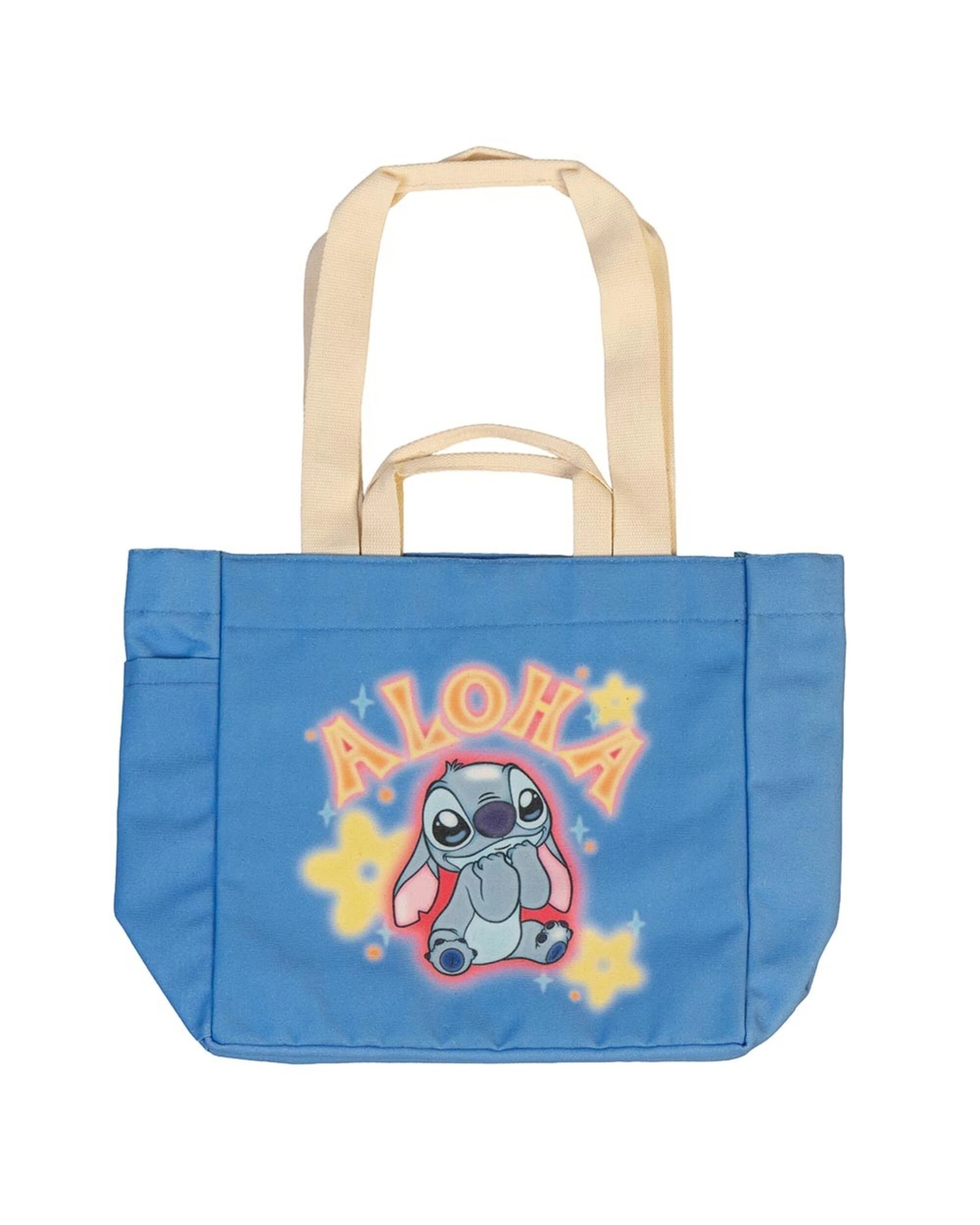 1 Disney - Lilo & Stitch - Stitch Aloha Premium Tote - Blue, 1 of 2
